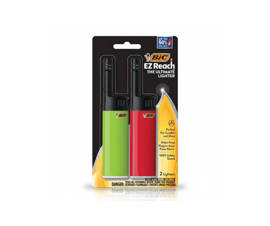 Le briquet à bougie BIC EZ Reach