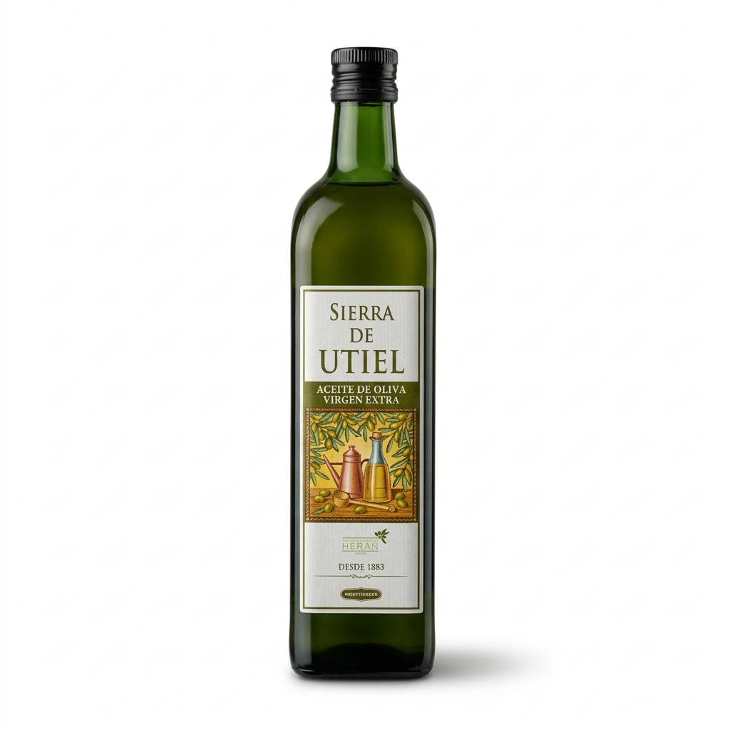 Huile d'olive vierge extra, SIERRA DE UTIEL – 750ml Cristal