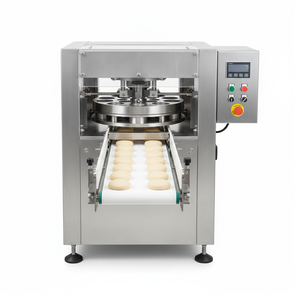 Machine à scones rondes rotatives
