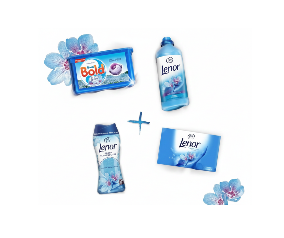 La gamme de lessives Lenor