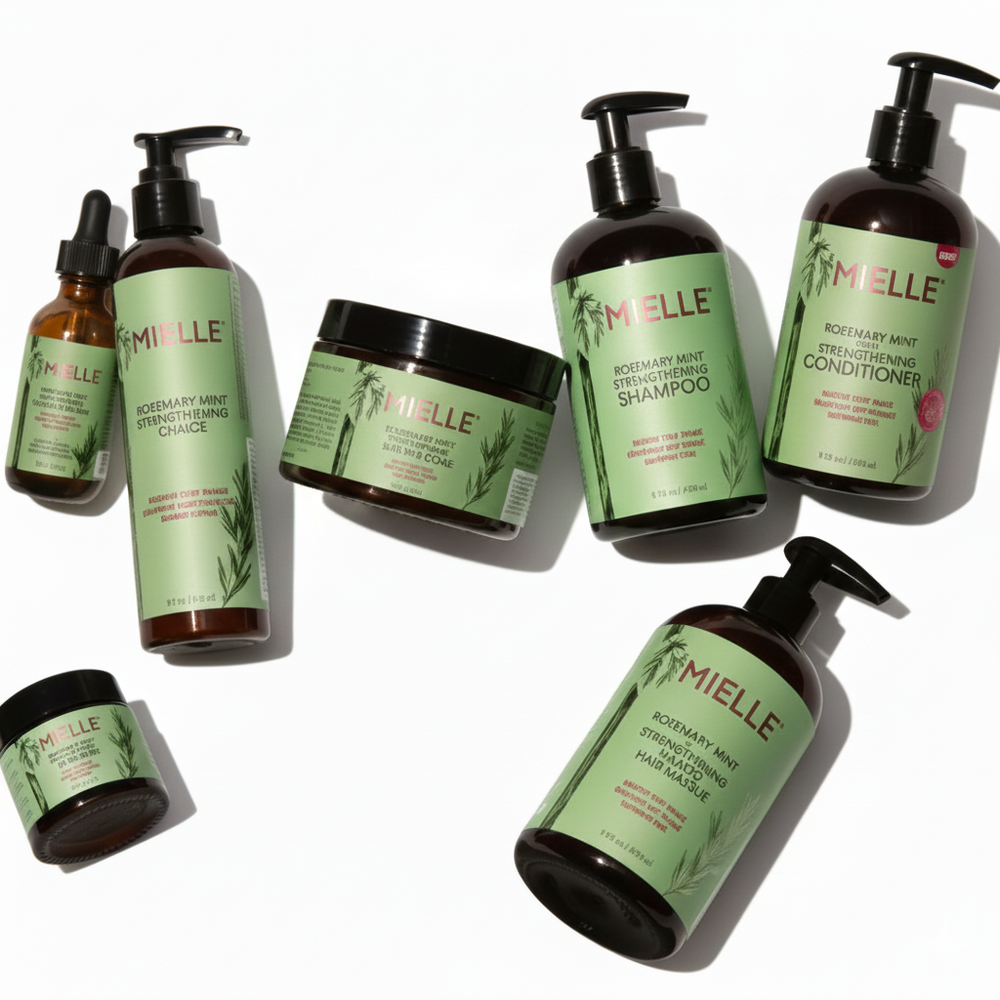 Huile capillaire fortifiante MIELLE à la menthe