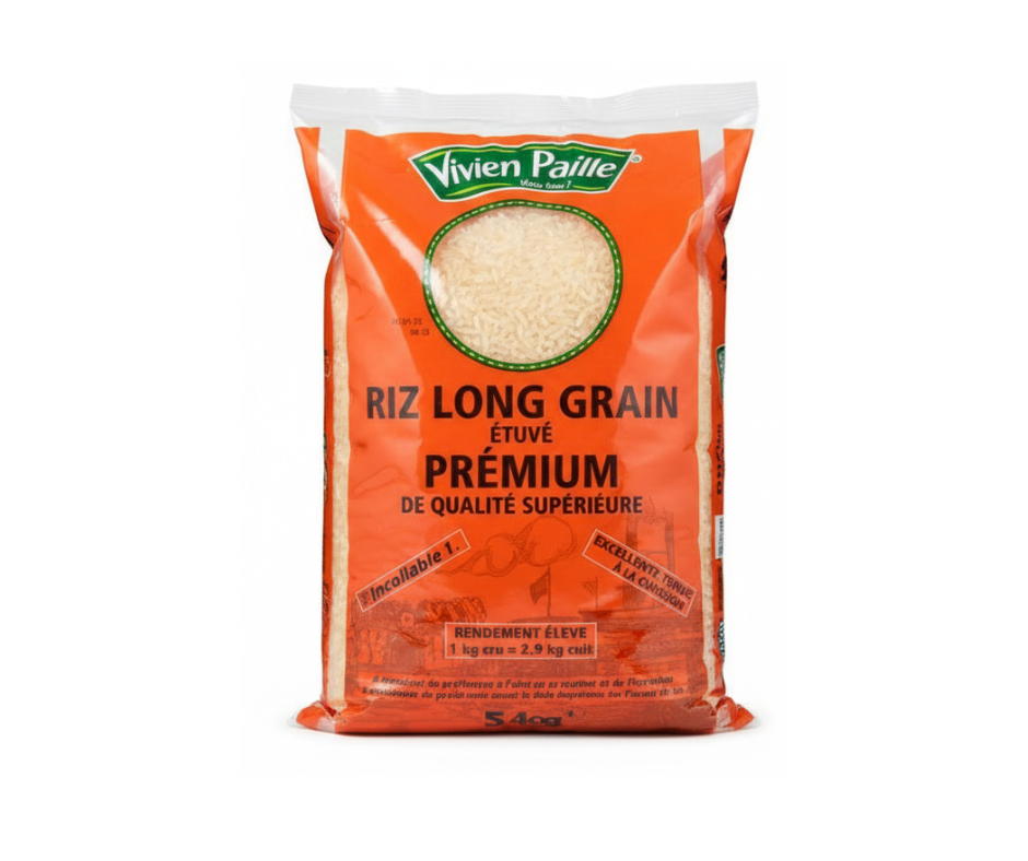 Riz long grain étuvé premium de Vivien Paille