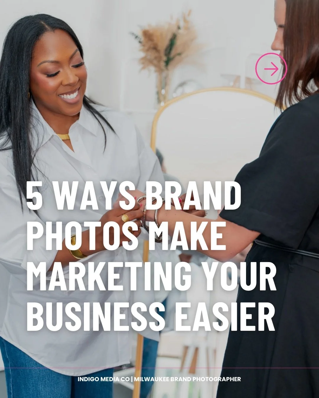 Brand photos won&rsquo;t just give you something new to post. They&rsquo;ll make marketing your business easier.

That&rsquo;s why every personal brand photoshoot is planned around your business, your audience, your offers, and your goals. We create 