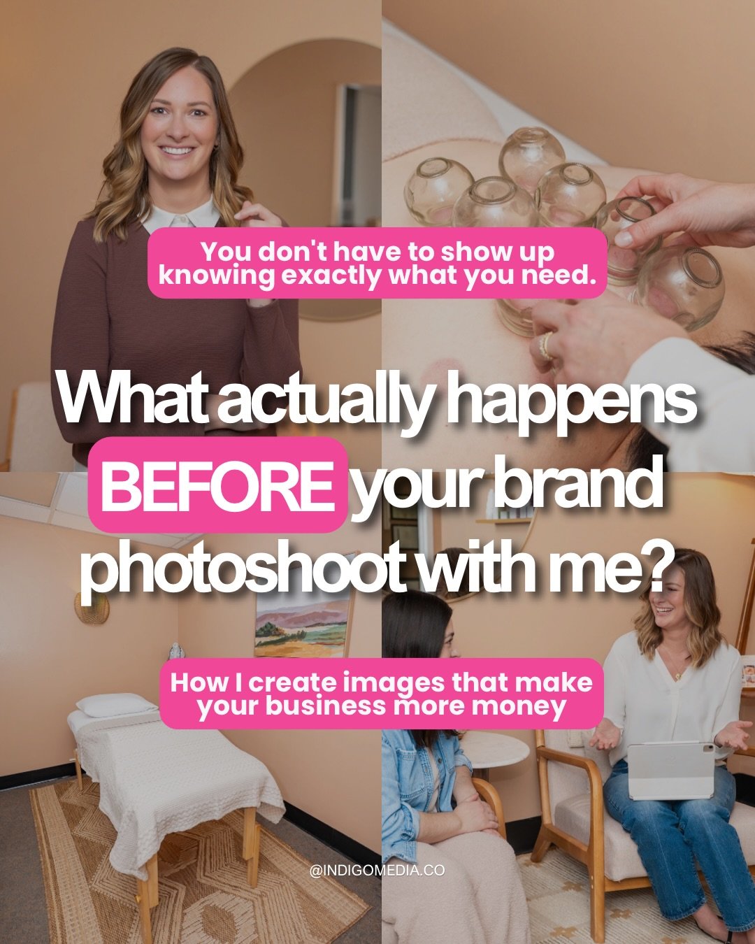 &ldquo;I know I need new brand photos, but I don&rsquo;t even know where to start.&rdquo;

You know your photos are outdated, but every time you think about booking a session, you start wondering, &ldquo;What would we even take photos of?&rdquo; And 