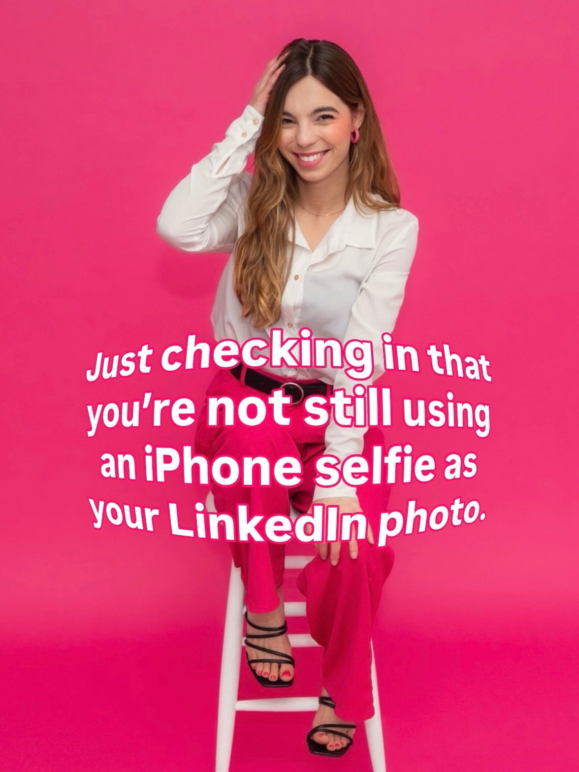 If your current photo library to market your business is mostly selfies, aggressively cropped group photos, and a headshot from three hairstyles ago, it&rsquo;s time for a refresh. 

PSA: You do NOT need to lose 10 pounds, change your hair, redo your