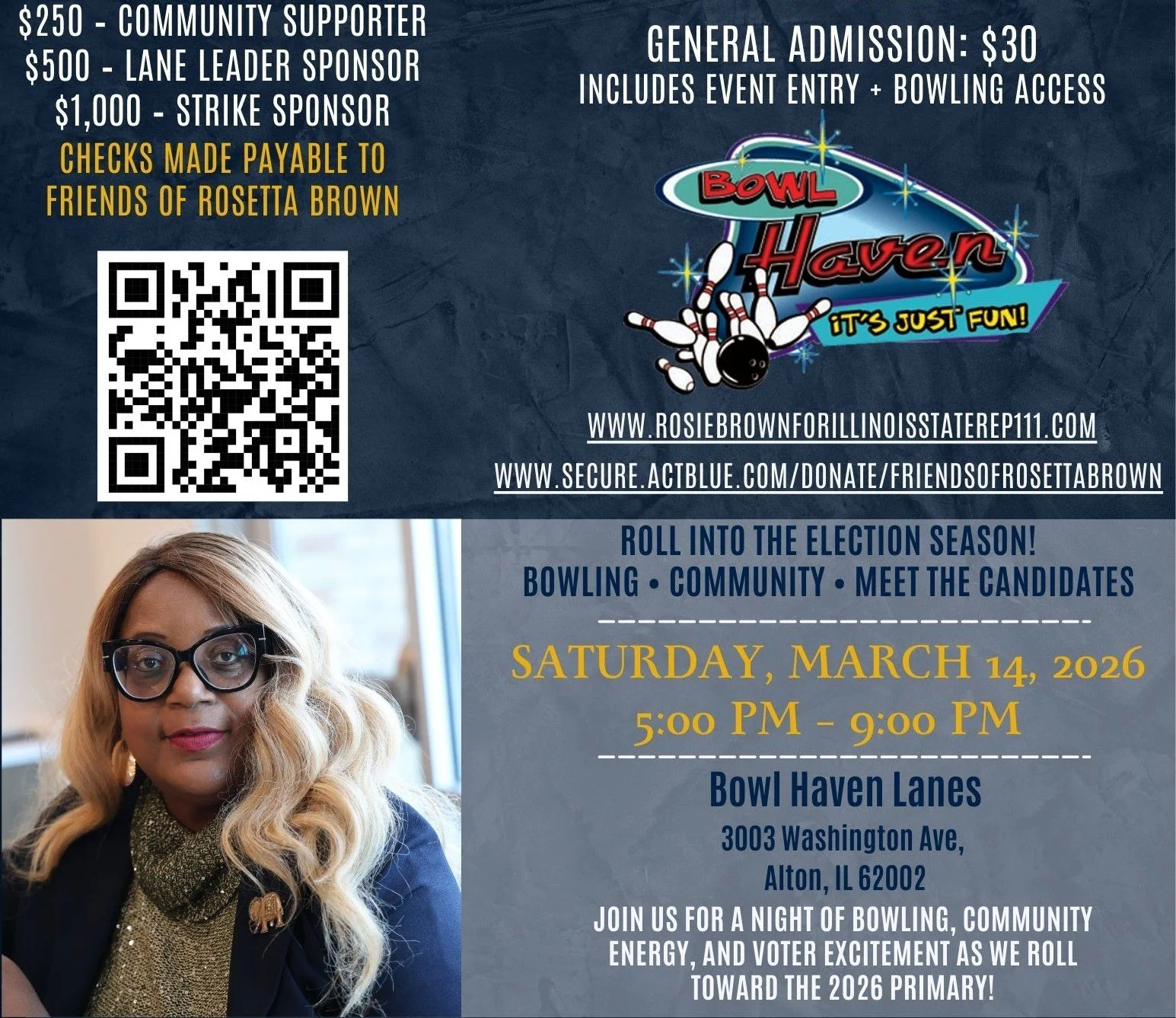 FAMILY BOWLING NIGHT! Blitz to the Primaries