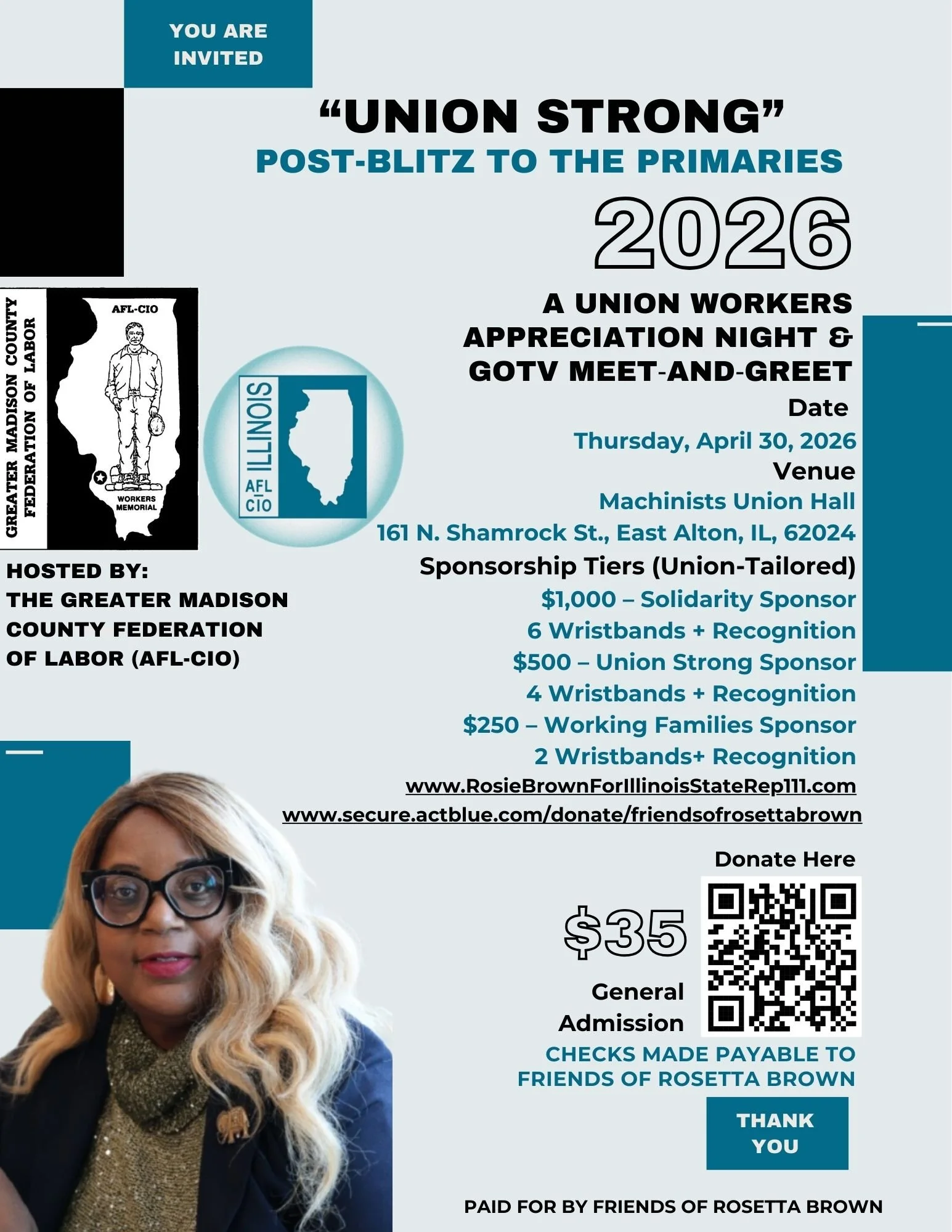 Union Strong - Post - Blitz to the Primaries