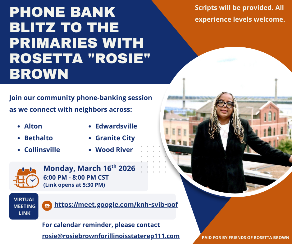 Phone Bank Blitz to the Primaries — Community Call Night