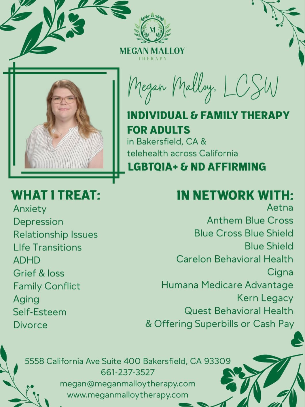 Sometimes we need a sign to take the &ldquo;leaf&rdquo; of faith. Maybe this is it. I&rsquo;m ready when you are 🌿 #therapy #mentalhealth #growth