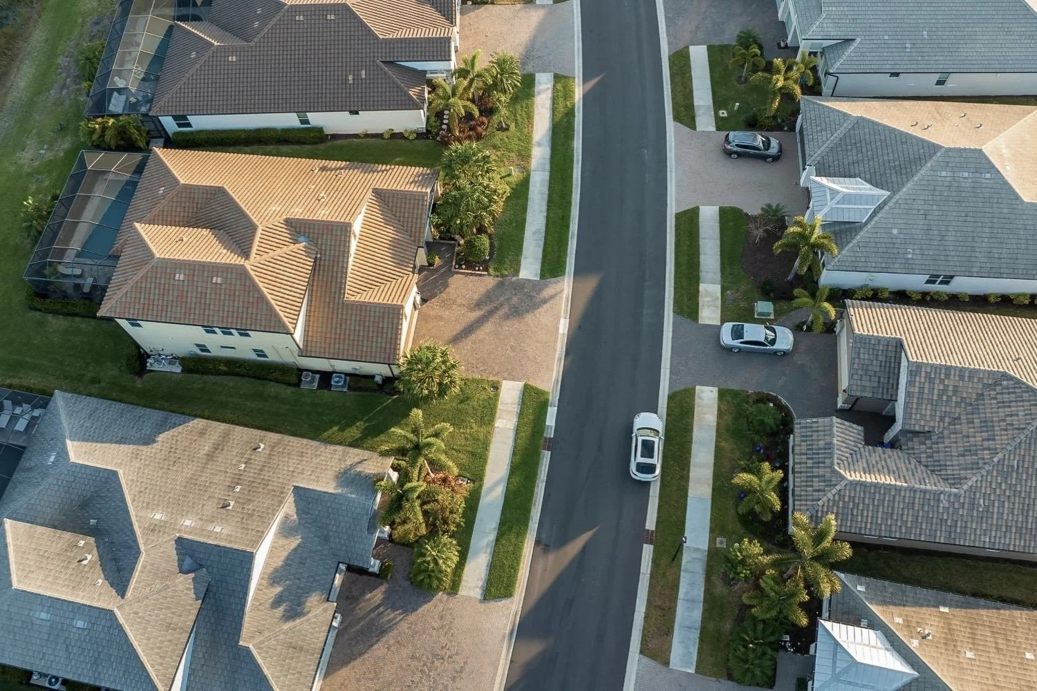 Broward County residential neighborhood with paver driveways and outdoor surfaces exposed to South Florida weather