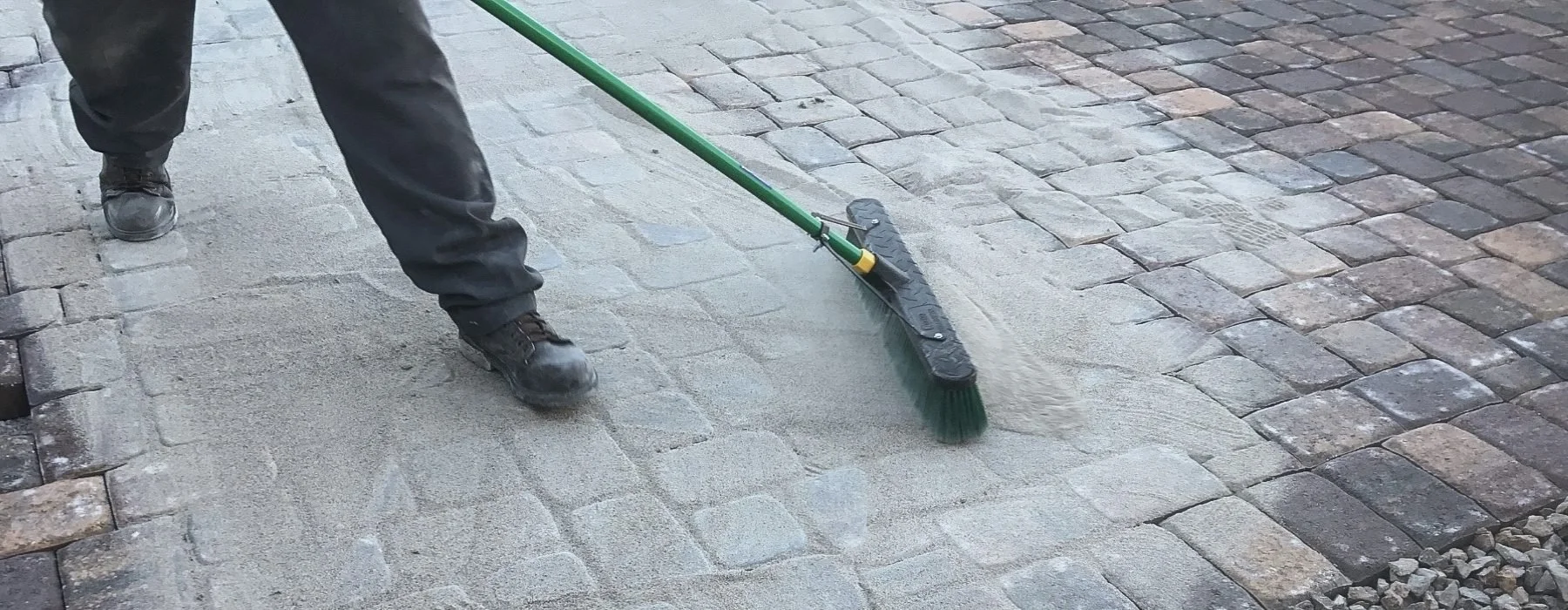 Surface preparation before professional sealing in Broward County