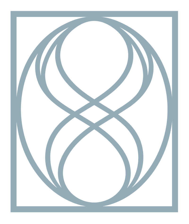 Abstract geometric pattern representing digestive health and functional nutrition Austin TX at Westlake Medical Arts