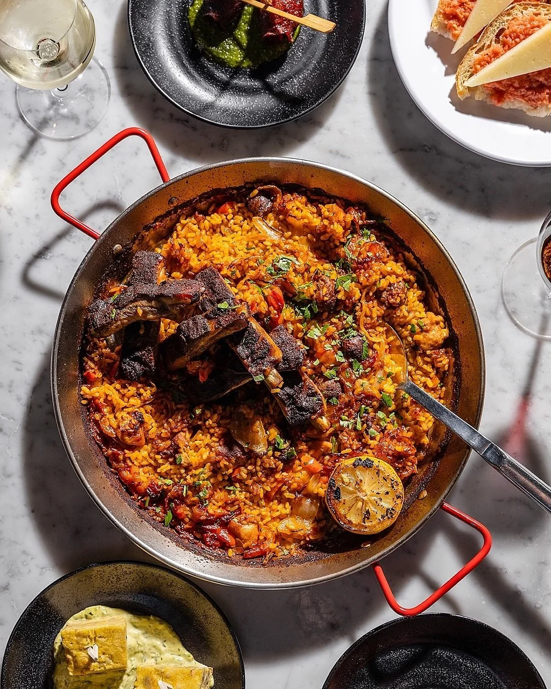 🥘 PAELLA NIGHTS ARE BACK!!! Every Monday at Marrow in The Market starting next Monday, November 17th!

Remember those paella pop-ups Chef and Group Culinary Director Andrew and the crew threw down over the summer at Marrow on Kercheval? They&rsquo;r