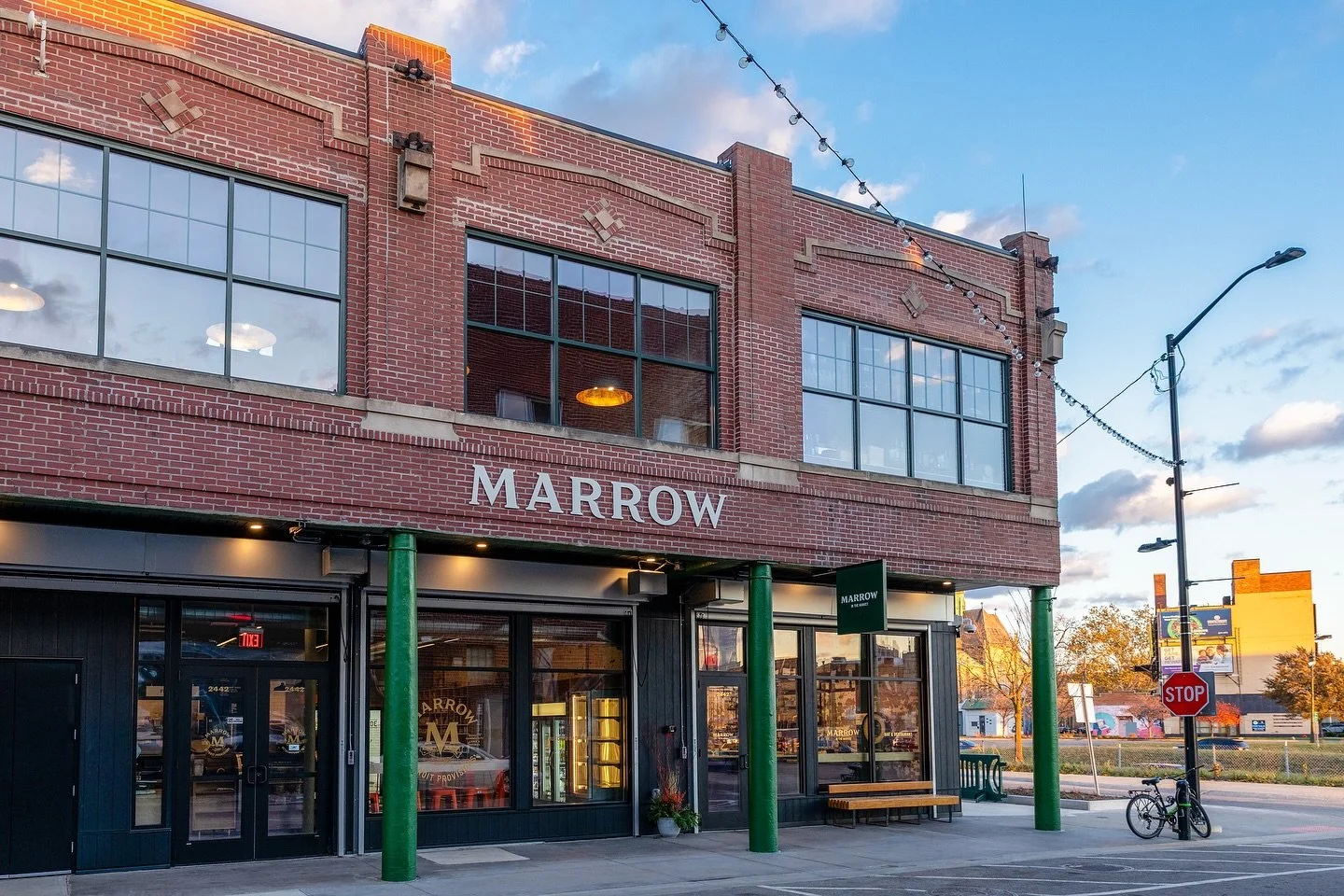 Marrow in The Market opens tonight! 🥳

After years in the making and a special soft opening week with friends and family, we&rsquo;re ready to welcome you through our doors at 2442 Riopelle Street.

TONIGHT&rsquo;S HOURS:

Dinner reservations are fu