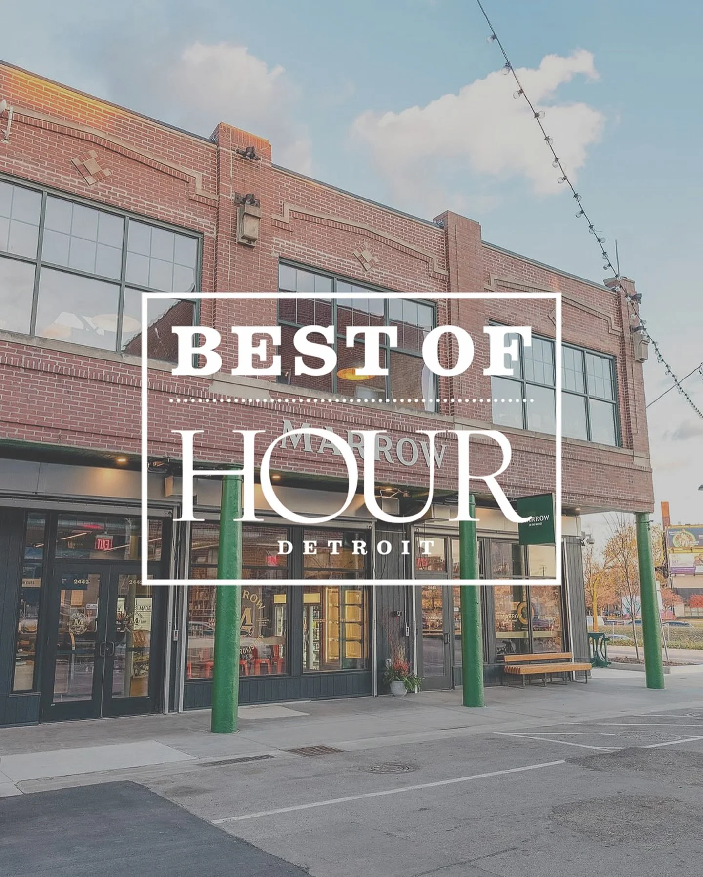 A couple weeks back we asked for nominations and you showed up. Marrow in The Market is a finalist for Best New Restaurant and Marrow on the Go is a finalist for Best Butcher Shop at @hourdetroitmagazine Best of Detroit.

Just a few months into @marr