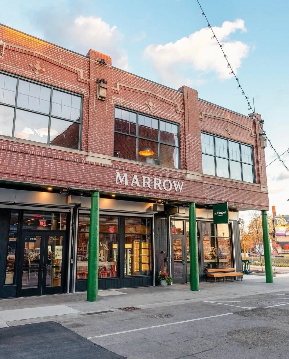 💥 We&rsquo;re back, baby. Power&rsquo;s fully restored at Marrow in the Market and we are open today for regular service. Thank you for your patience last nigh&hellip; Friday the 13th had other plans, but we&rsquo;re here and ready for you.

The but