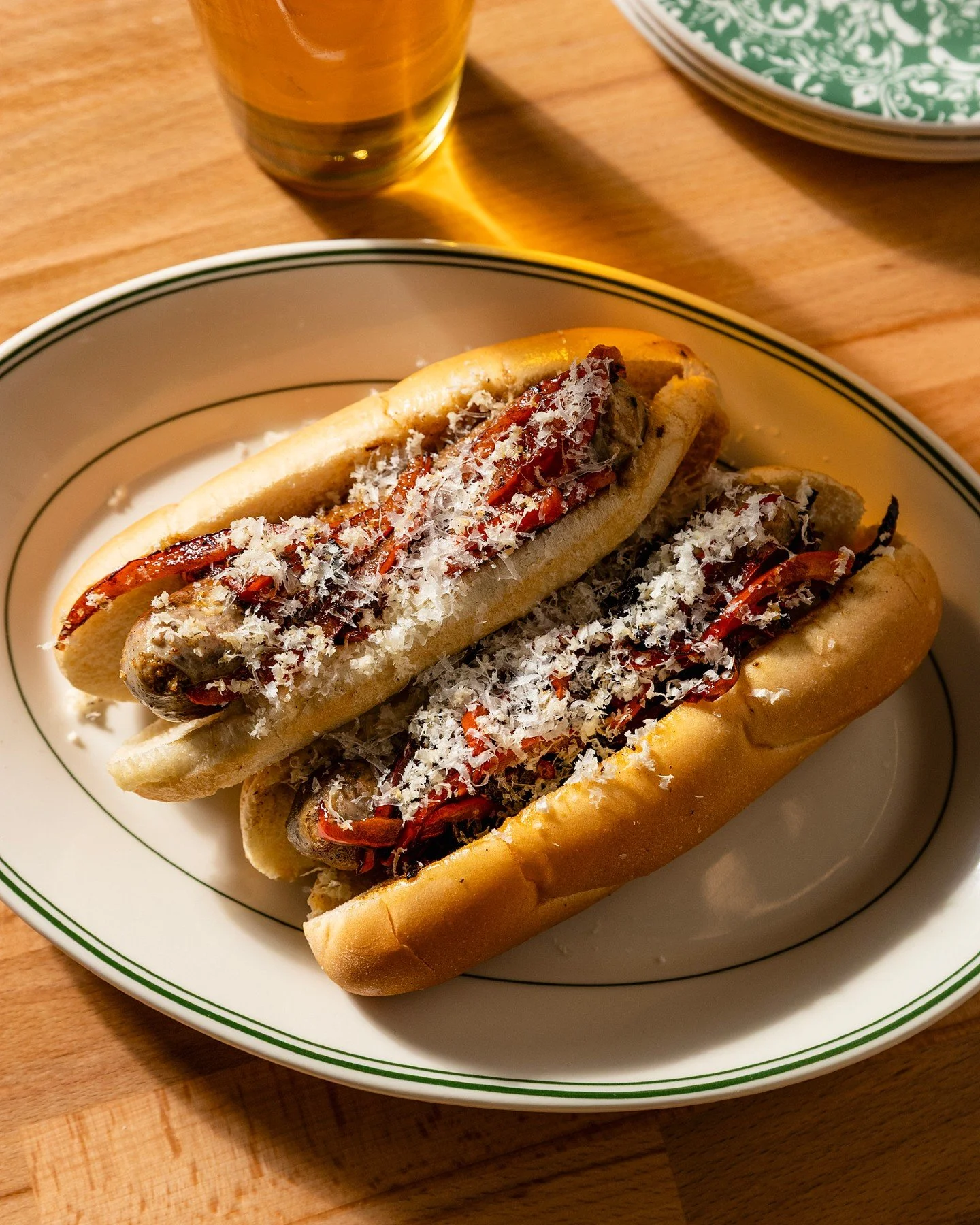 Opening Day is finally here and we are so ready for you! Doors are open, kitchen is firing, and the full menu is live >> coneys loaded with Marrow Detroit Provisions beef heart chili sauce, brats hot off the grill, burnt ends, the Kerch Burger,