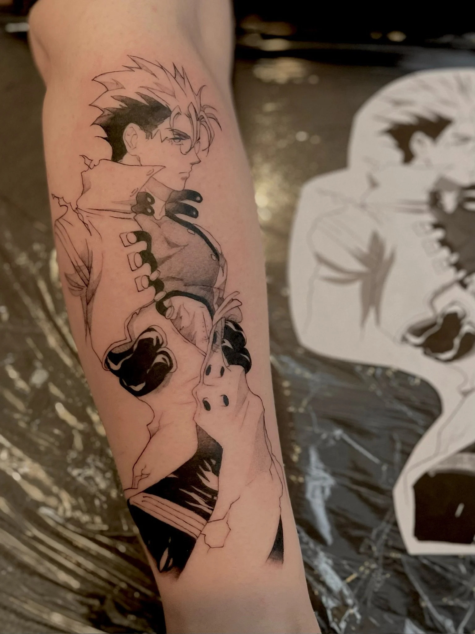 Custom Vash from Trigun
- Anime tattoos Hamilton