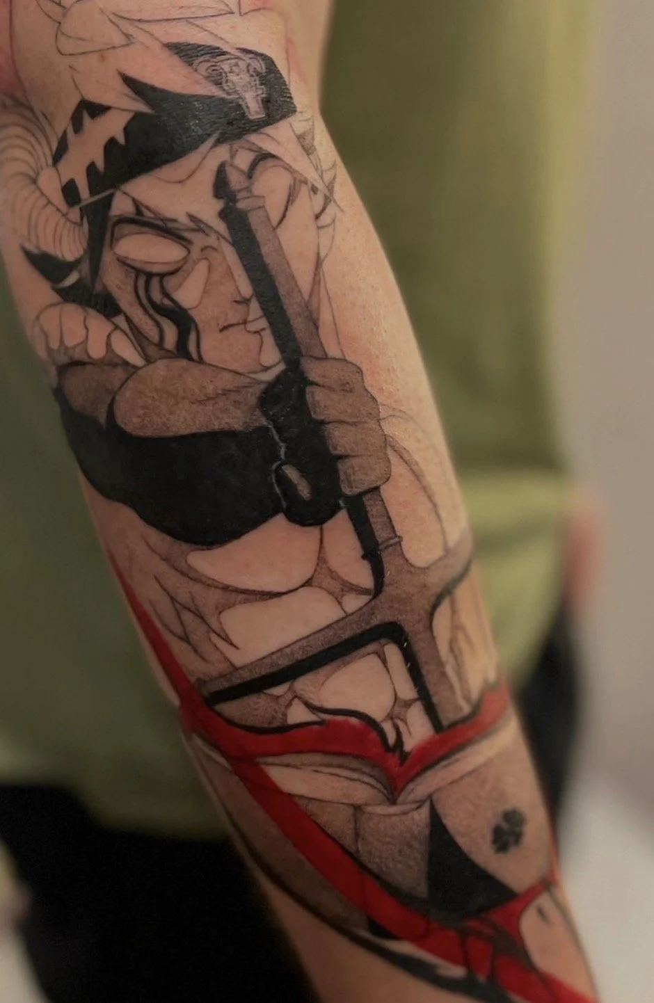 Custom Asta from Black Clover

- Anime tattoos Hamilton