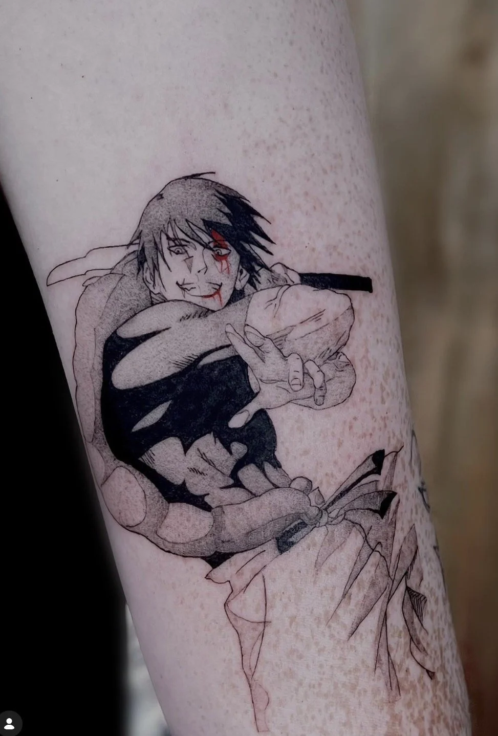 Custom Toji from Jujutsu Kaisen

- Anime tattoos Hamilton
