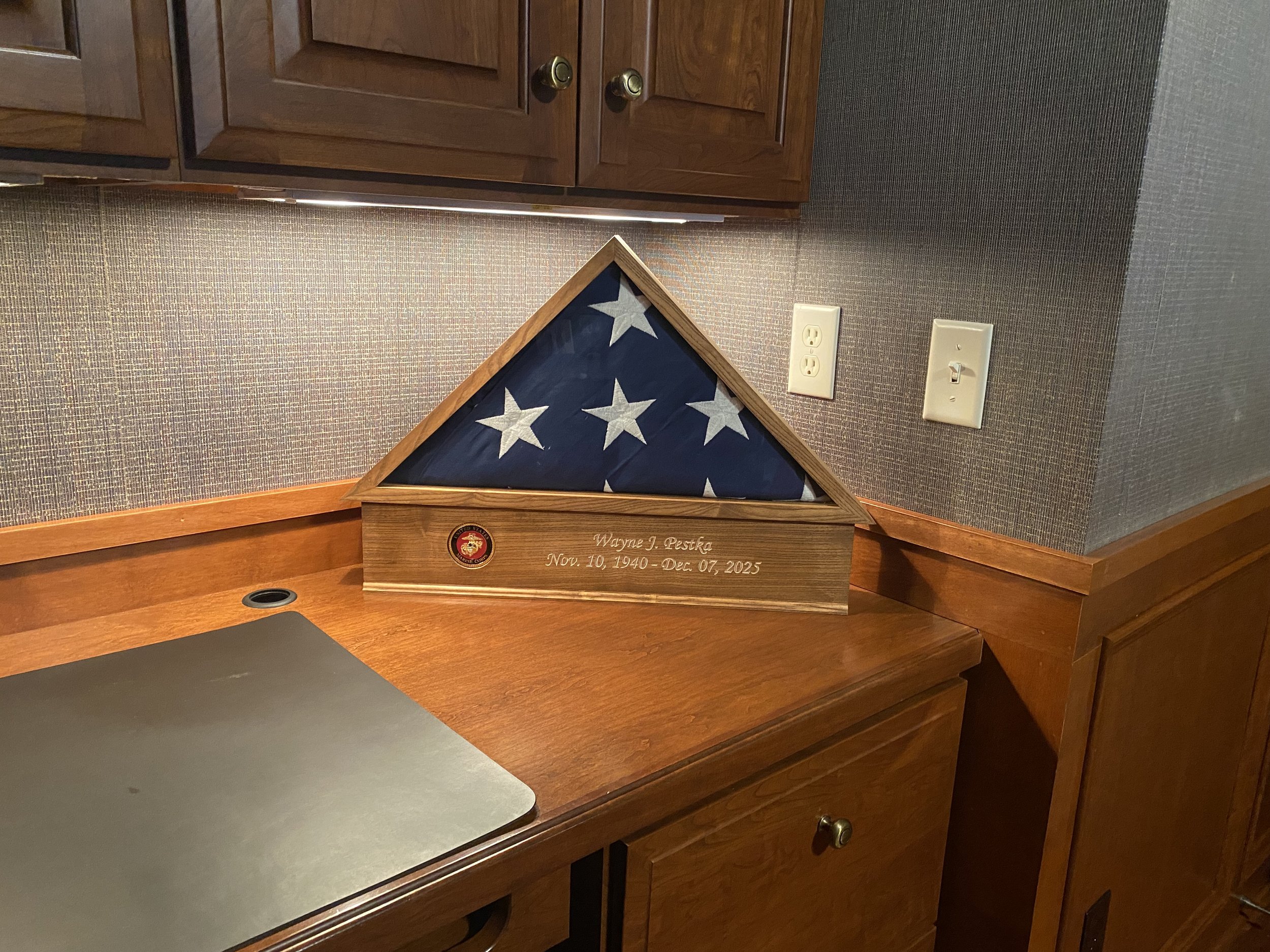 Flag Display Case