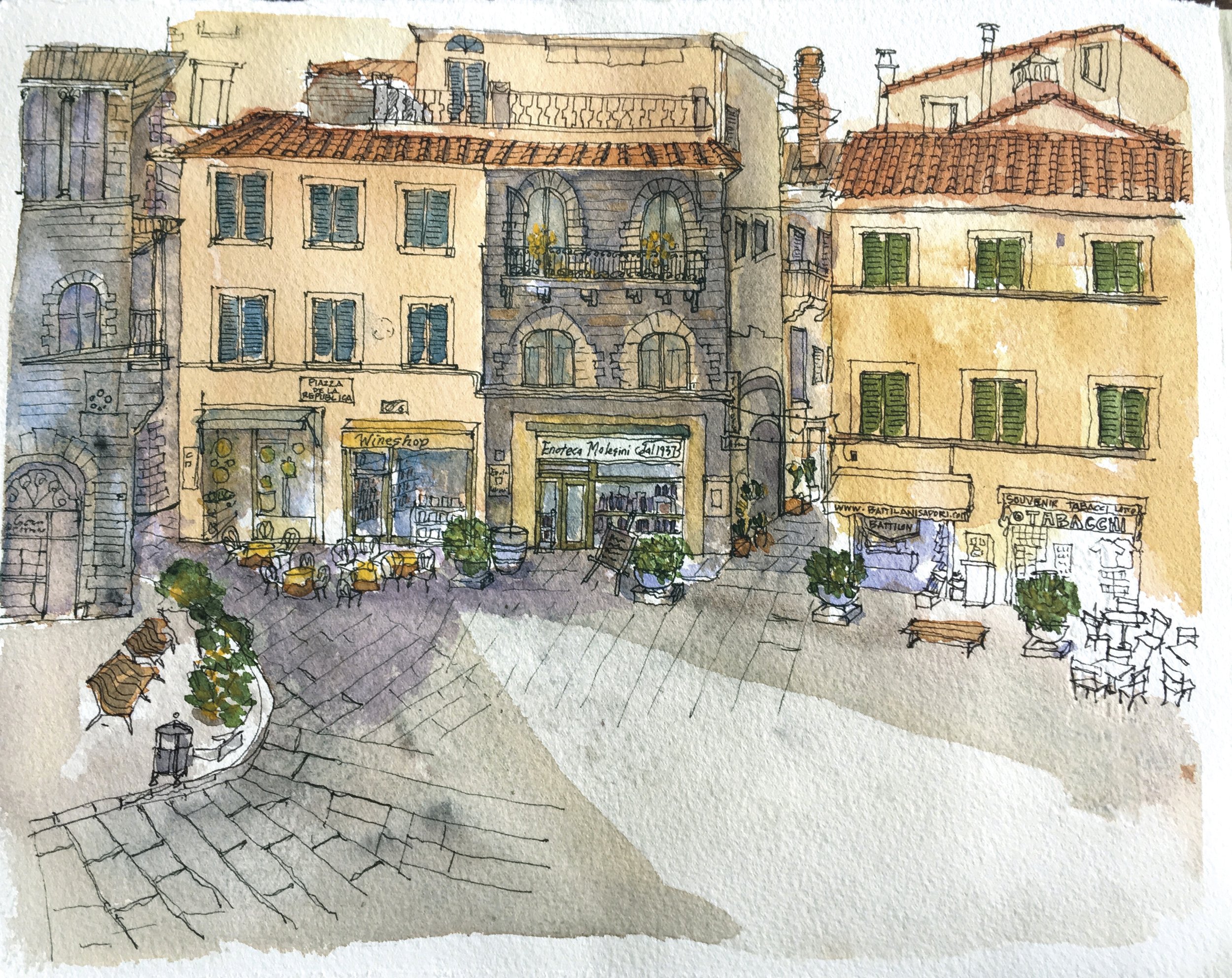 Piazza della Repubblica, Cortona.jpg