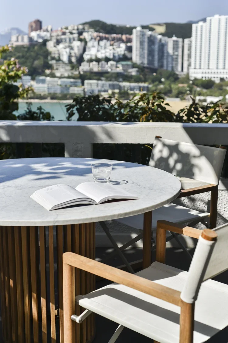 Living space with curated art and warm tones — Art and Soul, South Bay Hong Kong