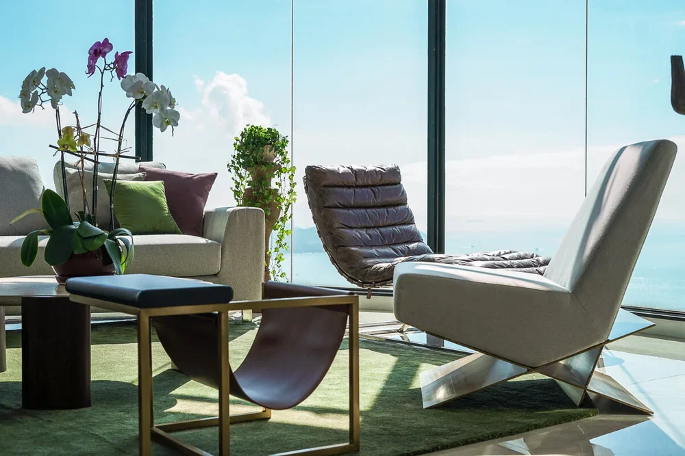 Elegant residential interior — Casa on the Cloud, Pokfulam Hong Kong