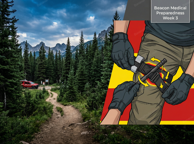 Stop the Bleed on the Trail: Three Minutes to Keep Your Buddy Alive