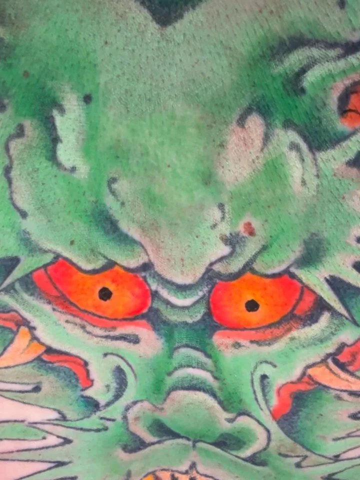 It was great to work with @dr_pdx on this project. He is Portland&rsquo;s premier plastic surgeon and he introduced me to his tattoo cocktail which consisted of Benadryl, Tylenol, and arnica pills. One to help relax, two to help with the pain,  and t