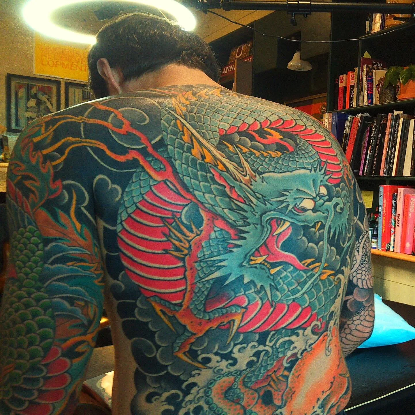 What a great day of tattooing, and so stoked on the photos I&rsquo;m getting using @campsnapcamera. I&rsquo;ll definitely be using it more for tattoo documentation and the rest of this thing called life. 

The fact that&rsquo;s it&rsquo;s digital but