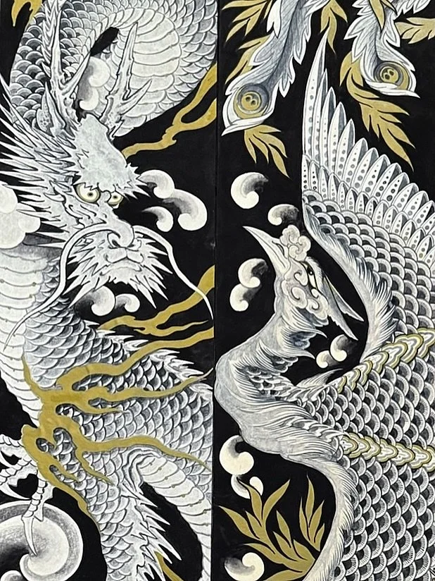 I had the honor of creating this work for @look_reddy and his family. They&rsquo;re growth charts to track their kids height as they grow up. 

I spent a lot of time thinking about the kids taking them with them when they grow older. Will they want t