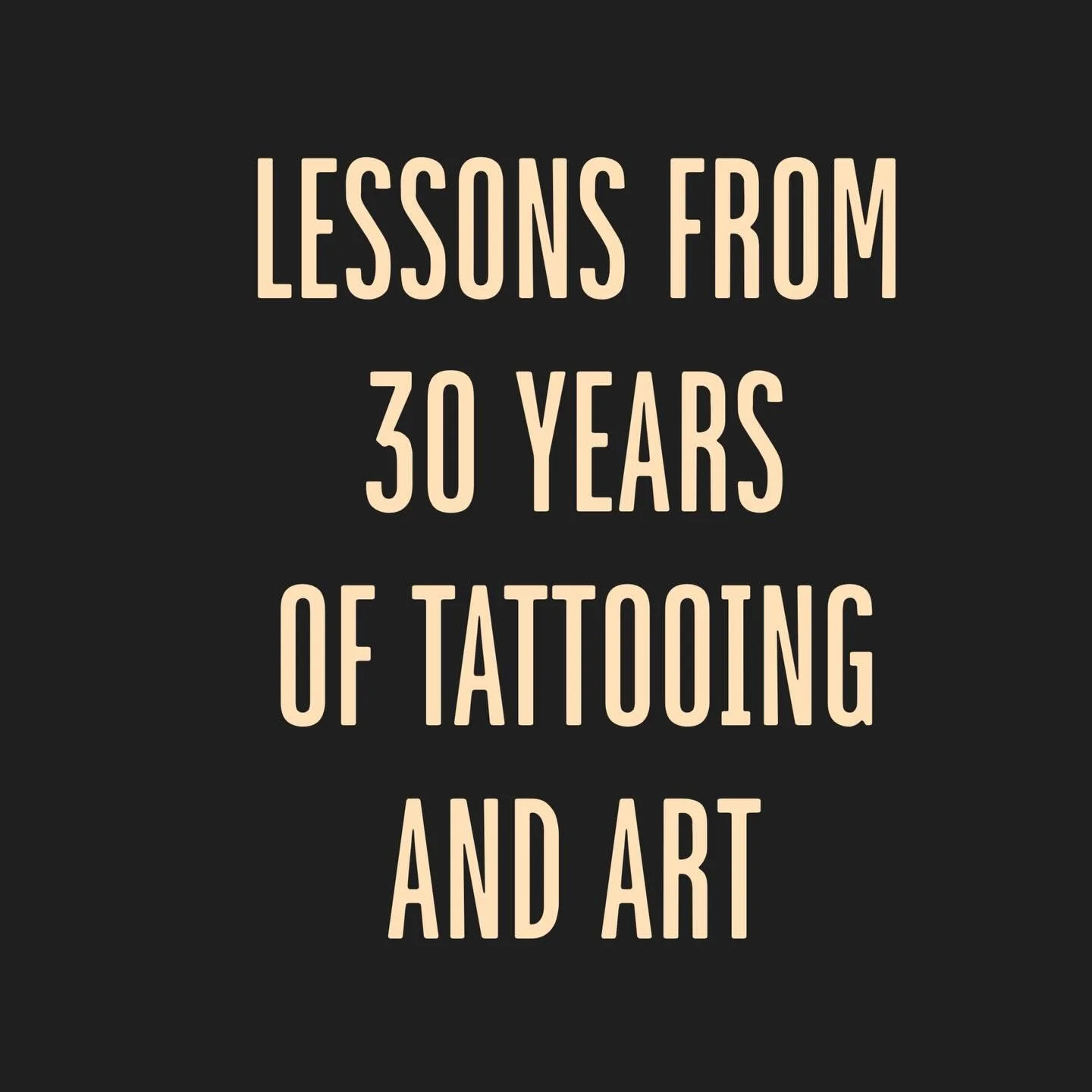 Sharing a few lessons I&rsquo;ve picked up over the last 30 years.
Would love to hear what resonates and what doesn&rsquo;t. Leave a comment and let me know what you think.