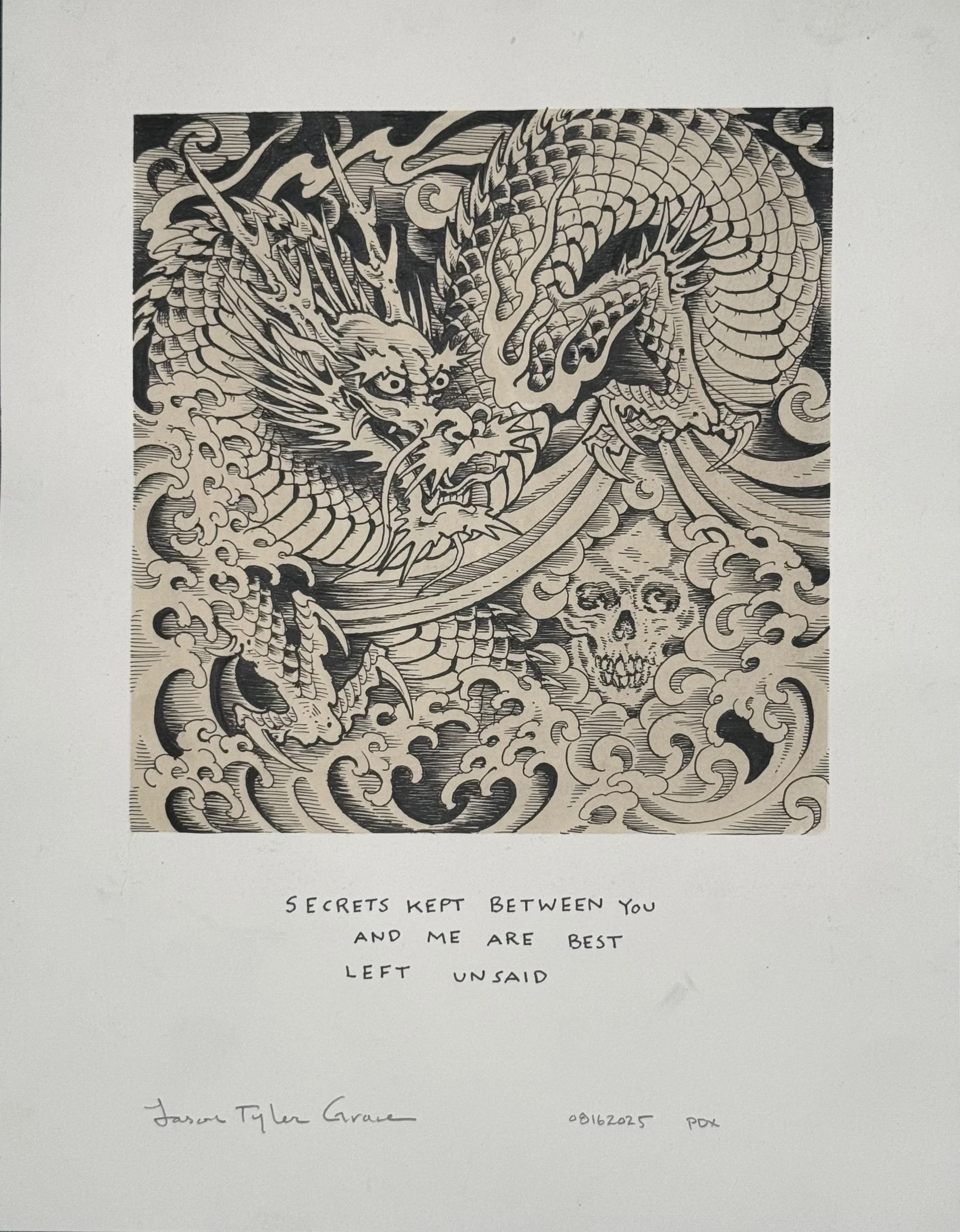 Secrets Left Unsaid - Prints