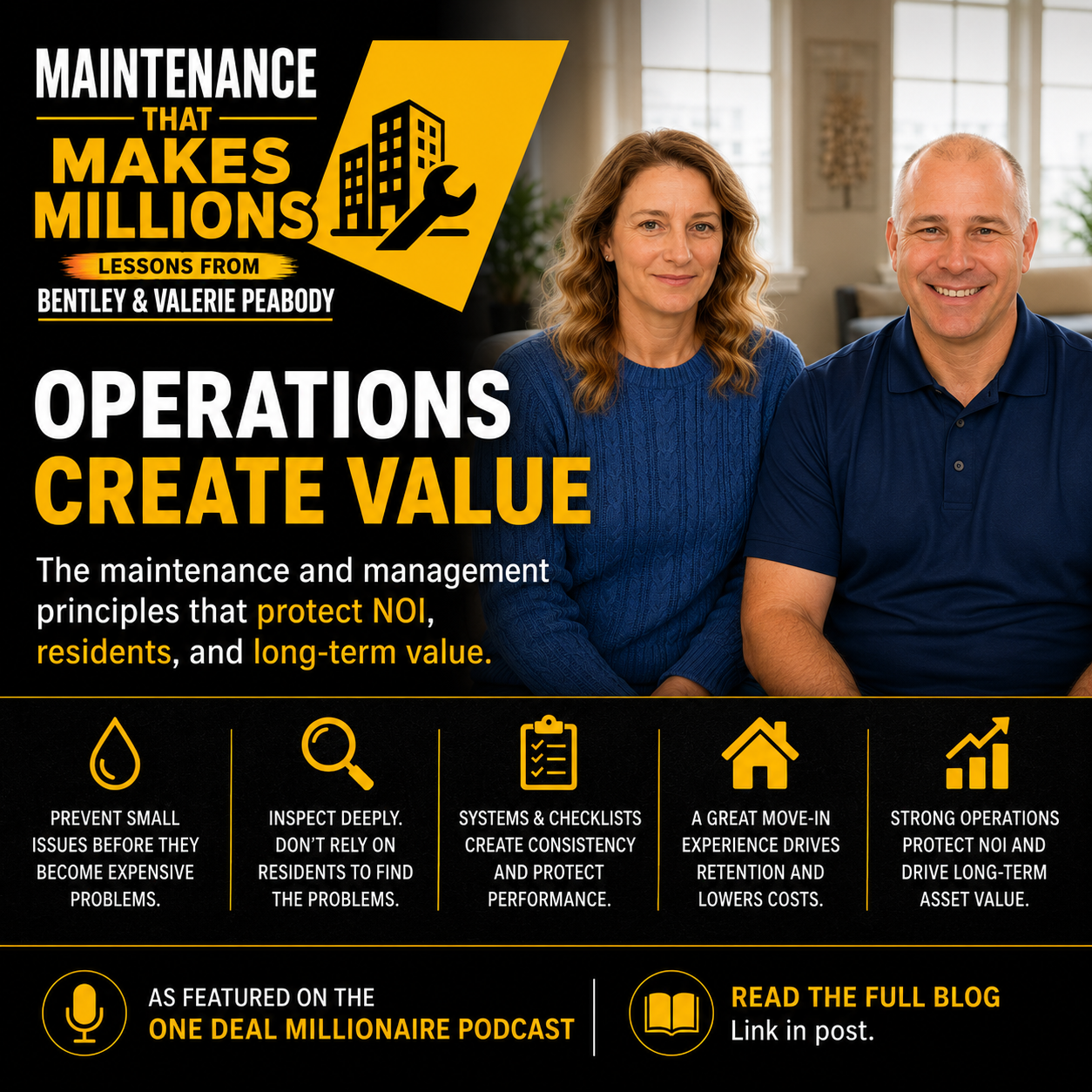 Operations Create Value: Our Conversation with JD Allen on the One Deal Millionaire Podcast