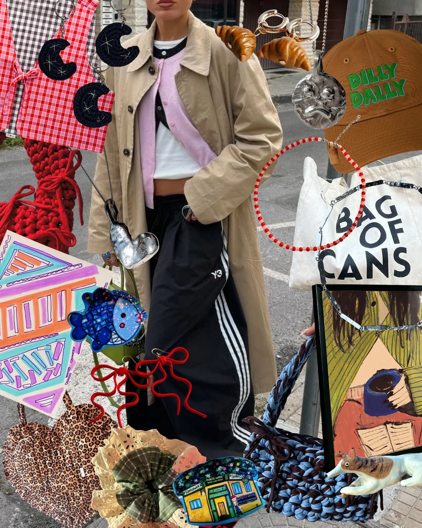 Our festive winter market is going to be filled with the most gorge, stylish bits from lots of talented local artists and makers ~ here&rsquo;s a little sneak peek at a few of the things you&rsquo;ll be able to buy! ✨🫶🏼 

🎀 Dilly Dally Makers Mark