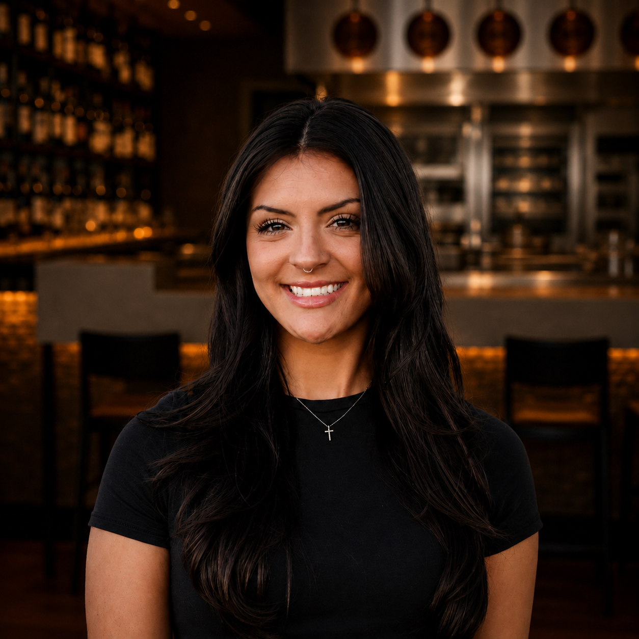 Portrait of Mia Aponte smiling