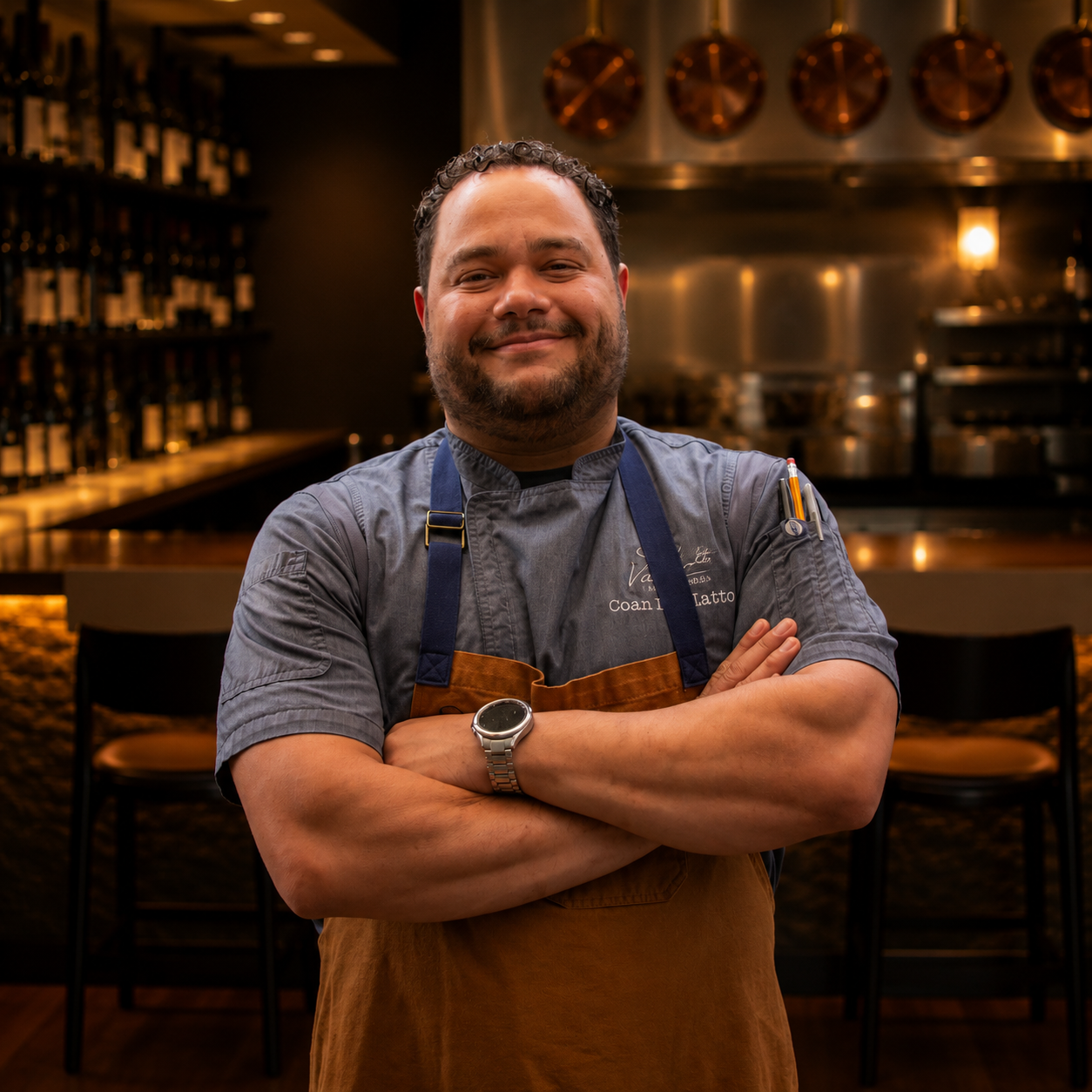 Portrait of Coan Donatto, Sous Chef at Valette.