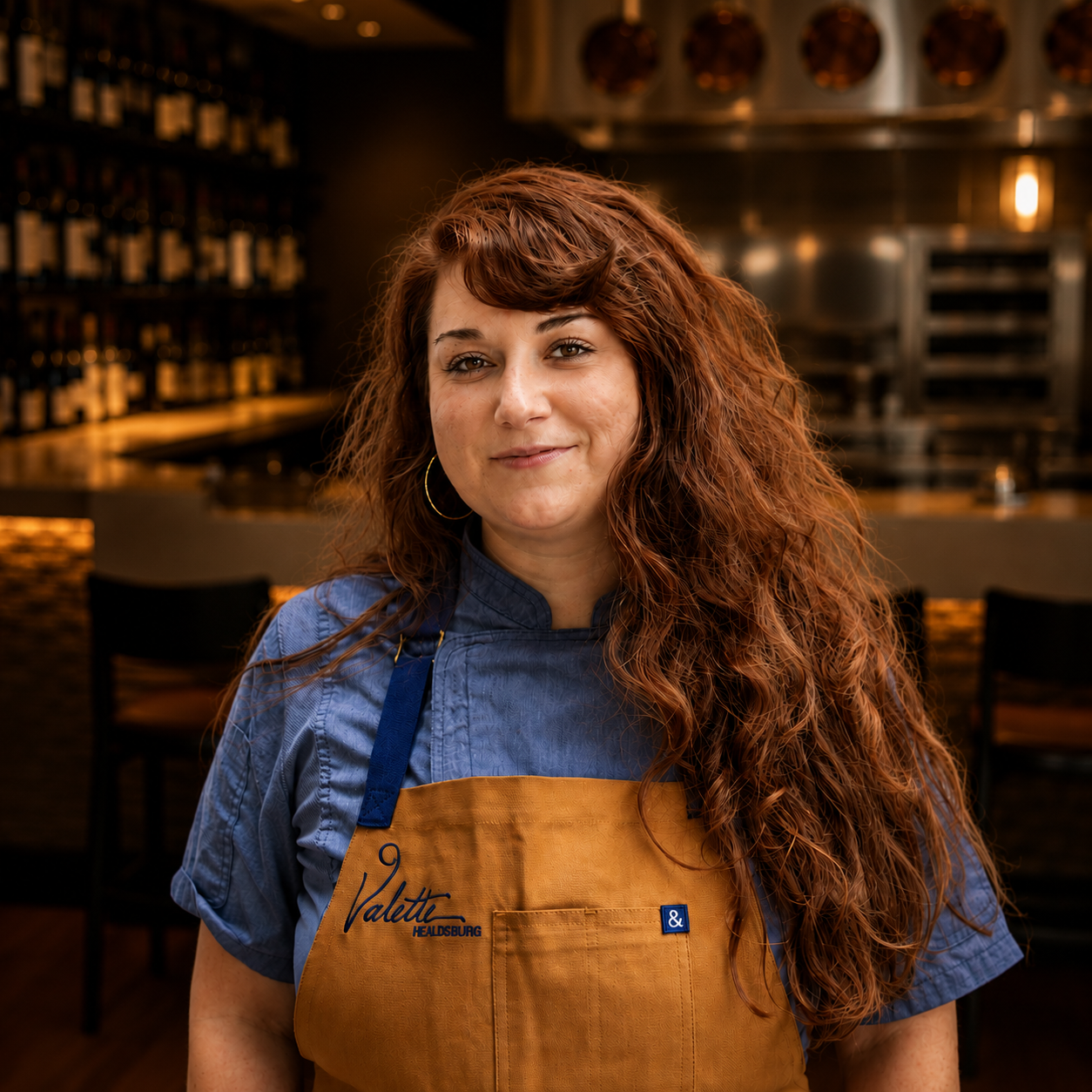 Portrait of Olivia, Sous Chef at Valette