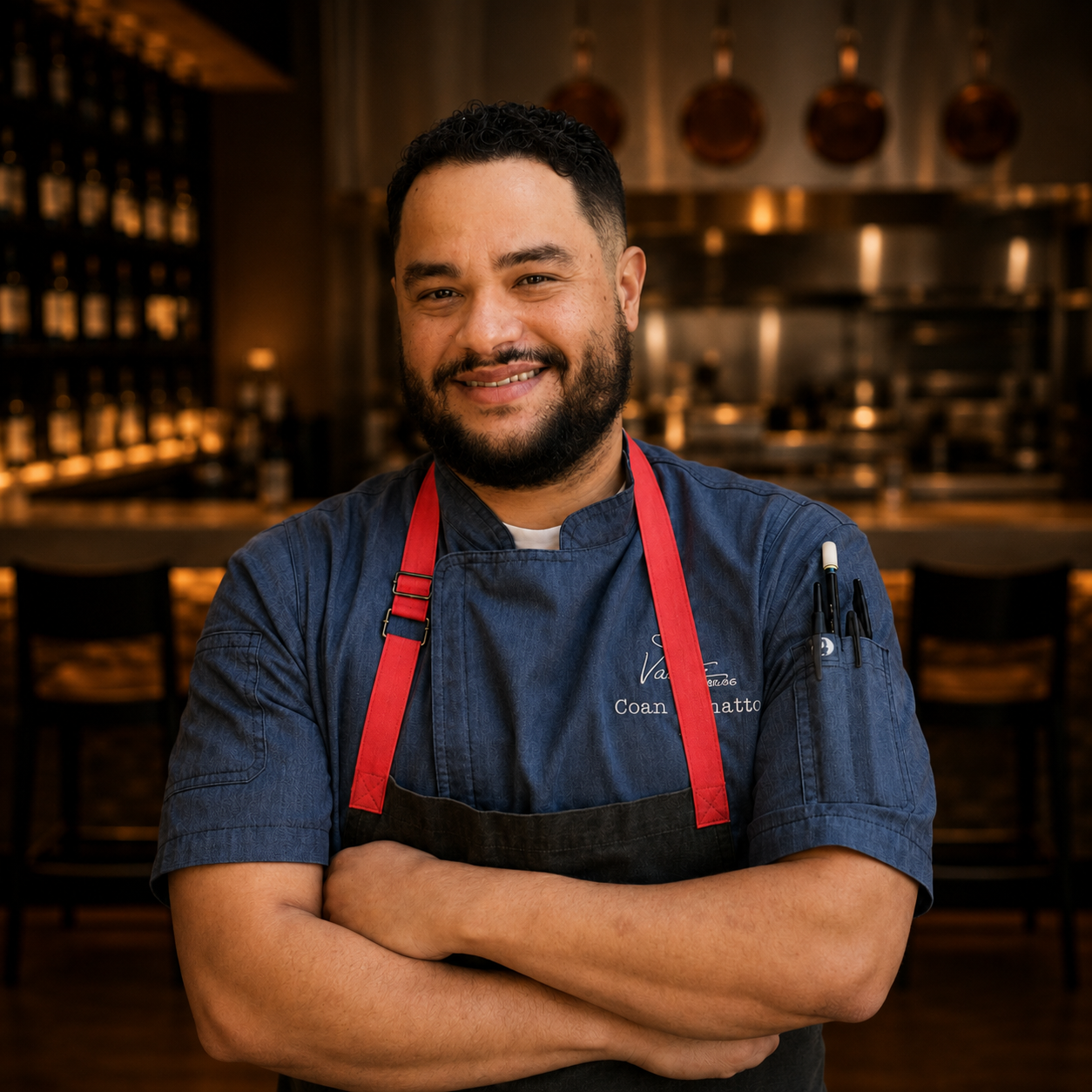 Portrait of Coan Donatto, Sous Chef at Valette.