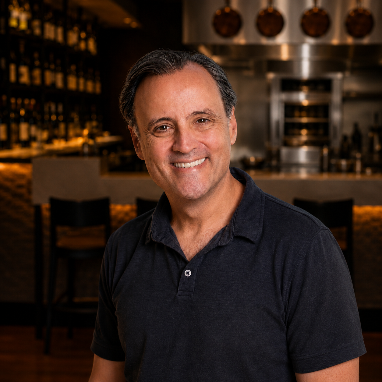 Portrait of Mark Malpiede, General Manager of Valette Wines.
