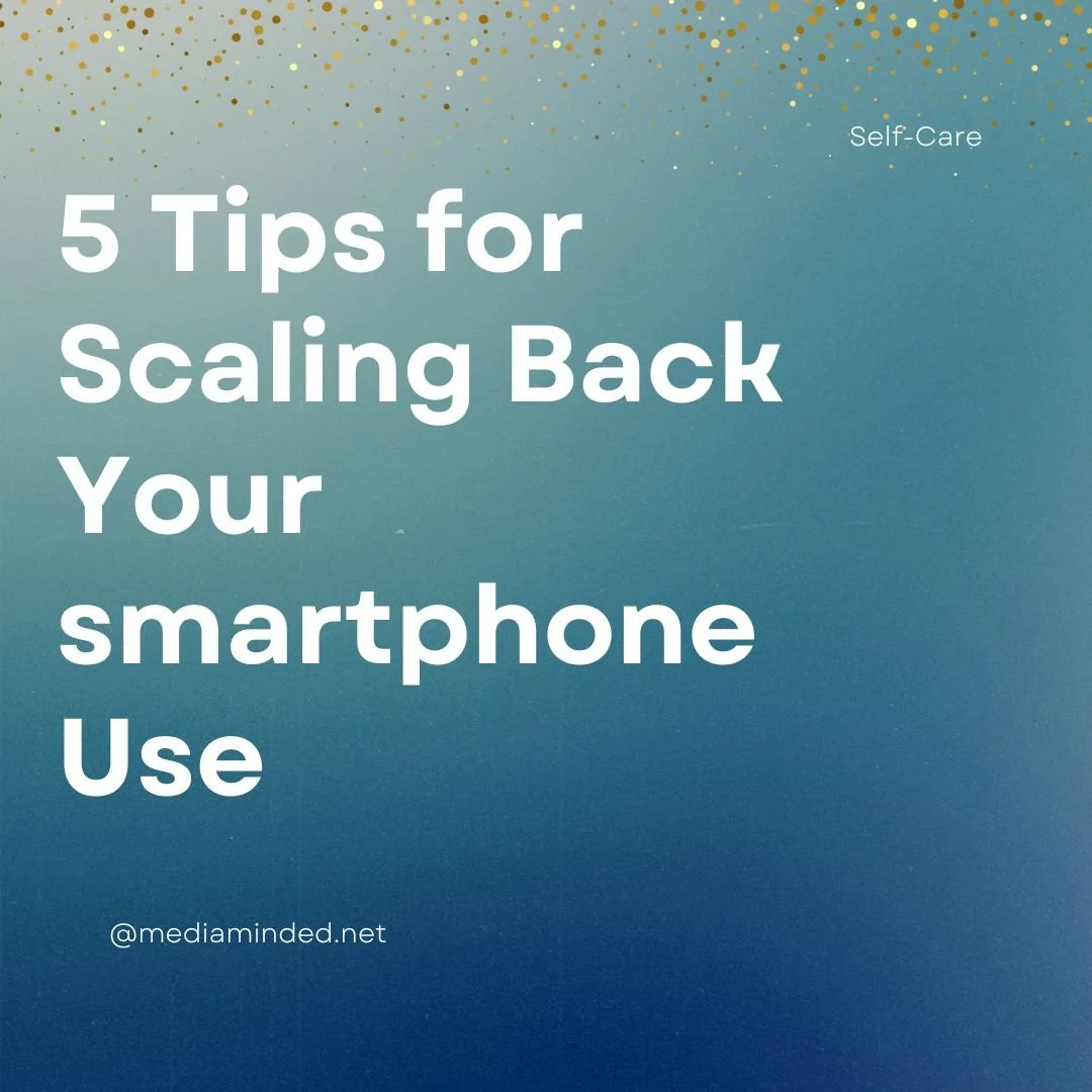 Interested in trying a smartphone detox? It might be easier than you thought! #socialmedia #techhealthyfamily #phonedetox #parenting #parentingteens #selfcaretips #mentalhealth
