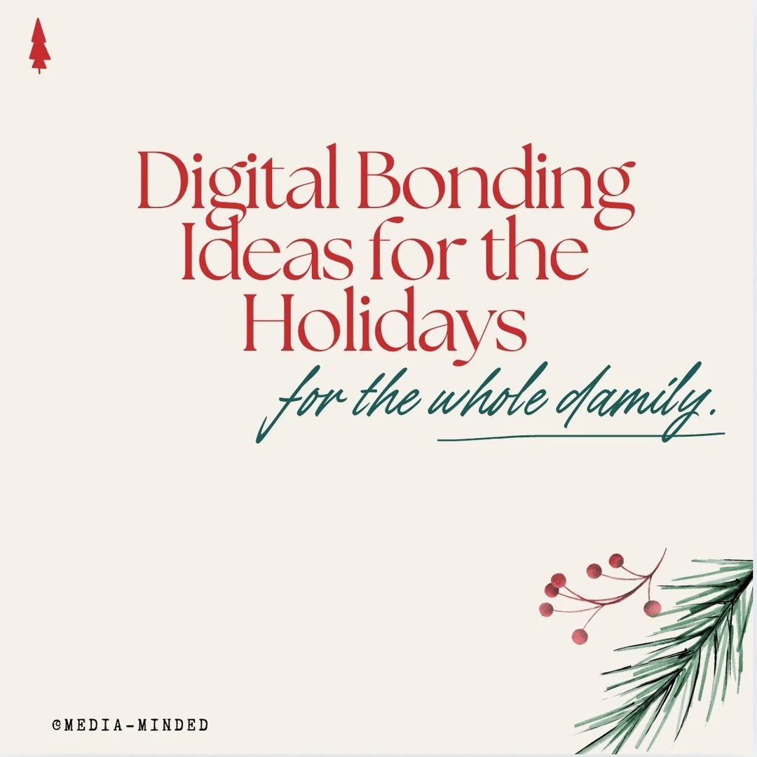 📱 Family Holiday Tech Guide: Bonding On &amp; Offline!

The kids are home and families are together &ndash; let's make technology work FOR family connection this holiday season!

Tech-Free Treasures: Create cozy &quot;no-phone zones&quot; like the d