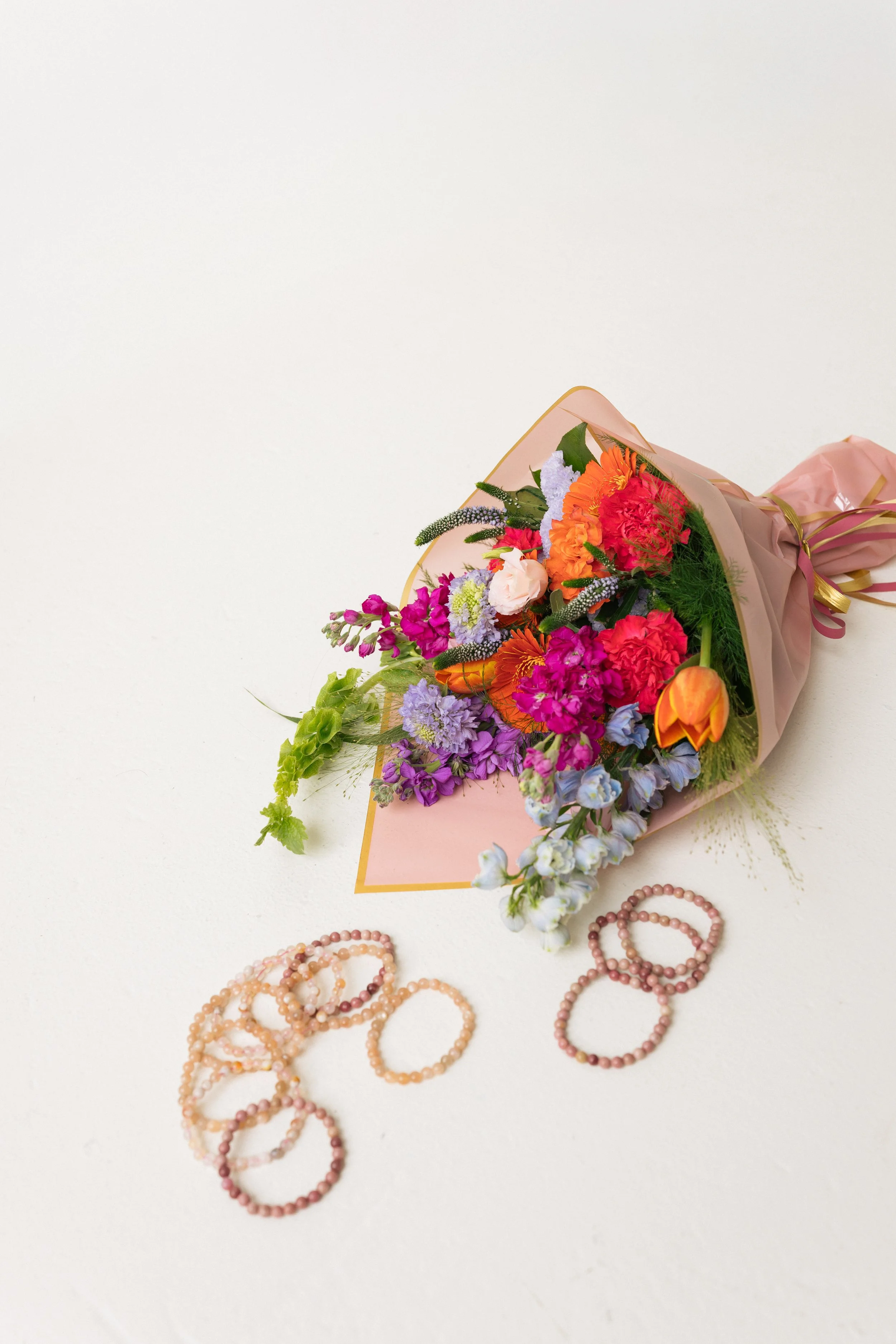 Wild Radiance Bouquet + Mala