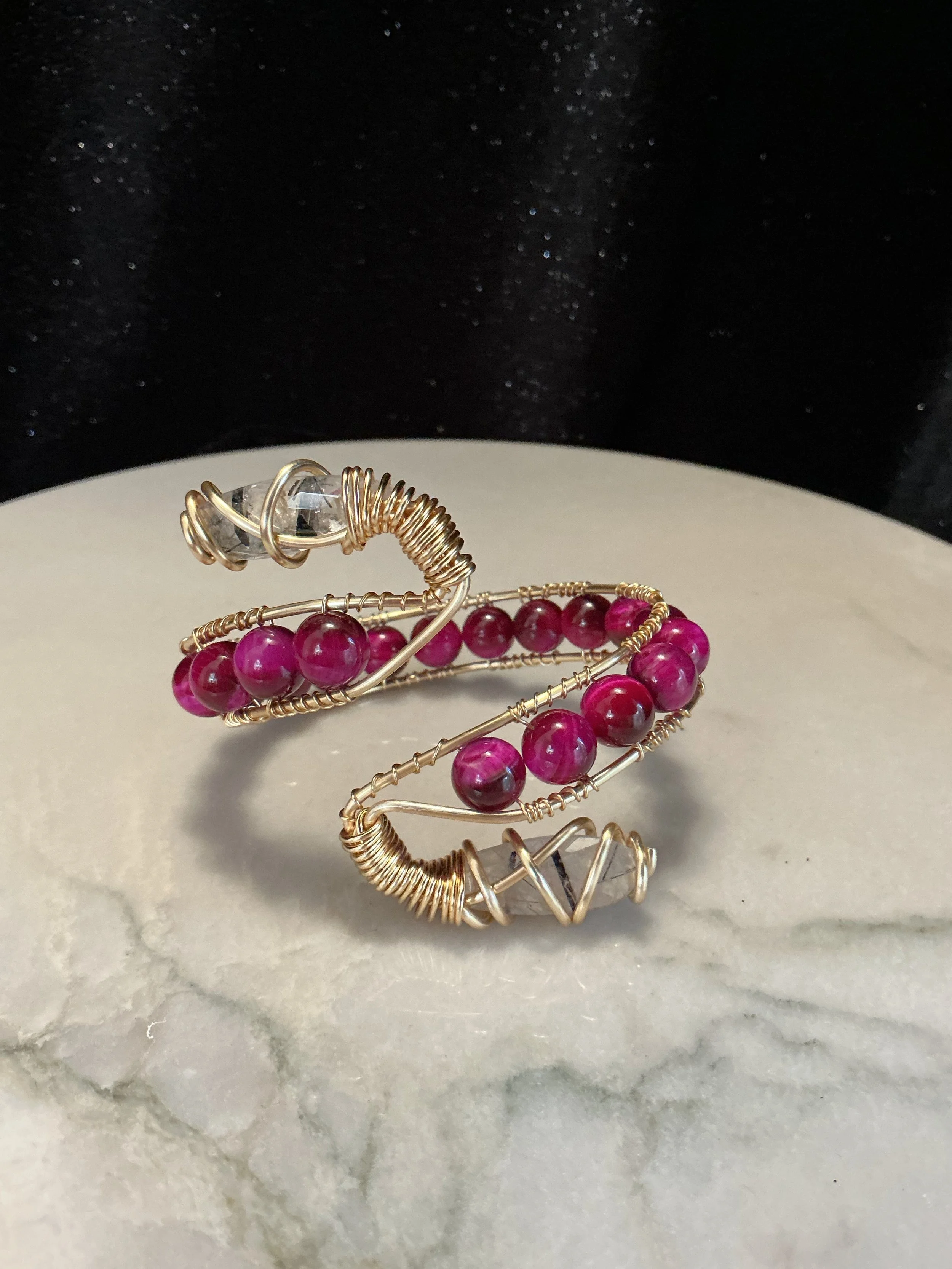 Magenta Tigers Eye cuff pic1 9.22.25 - 1.jpeg