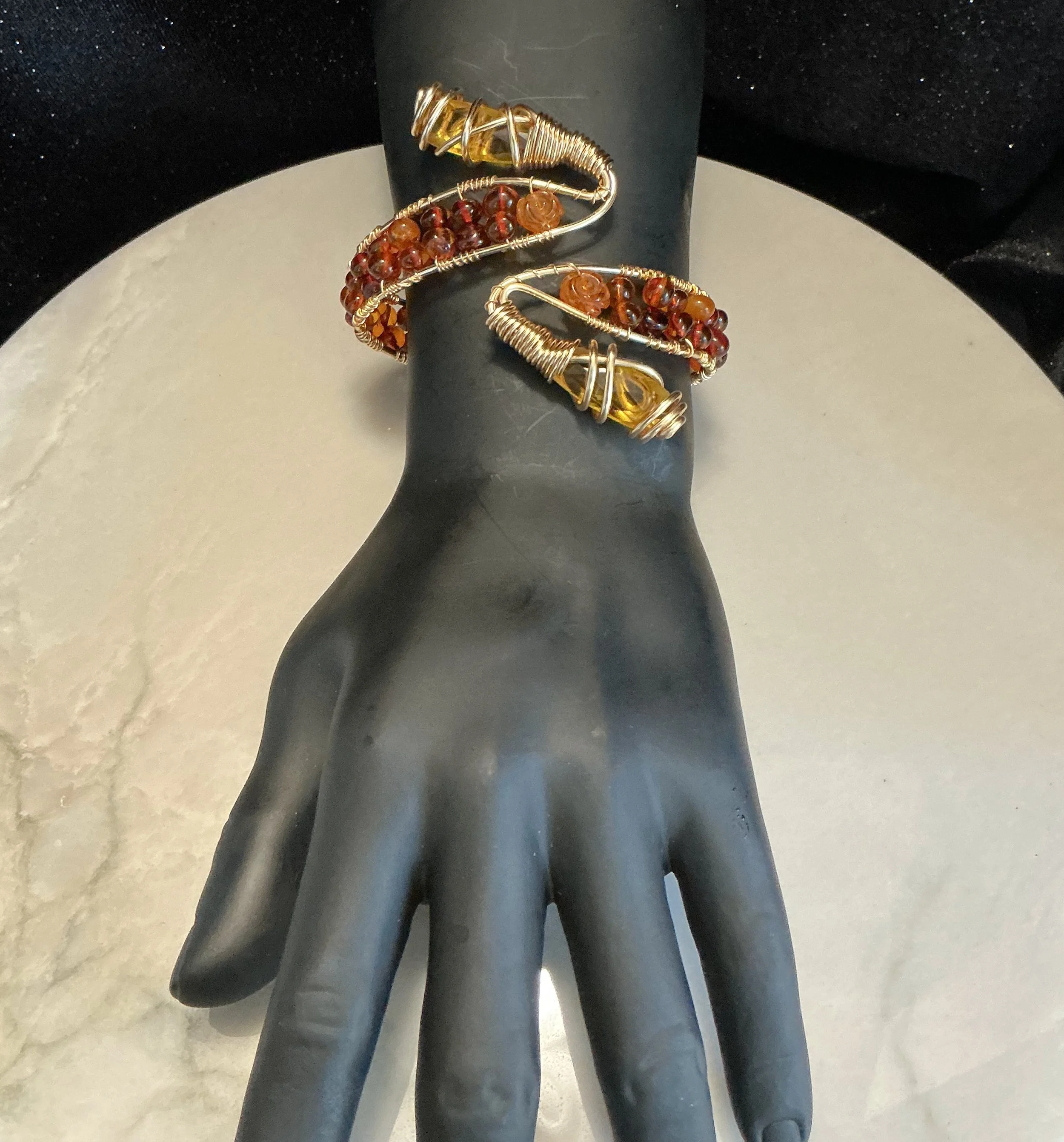 Amber stone cuff pic4 9.22.25 - 1.jpeg