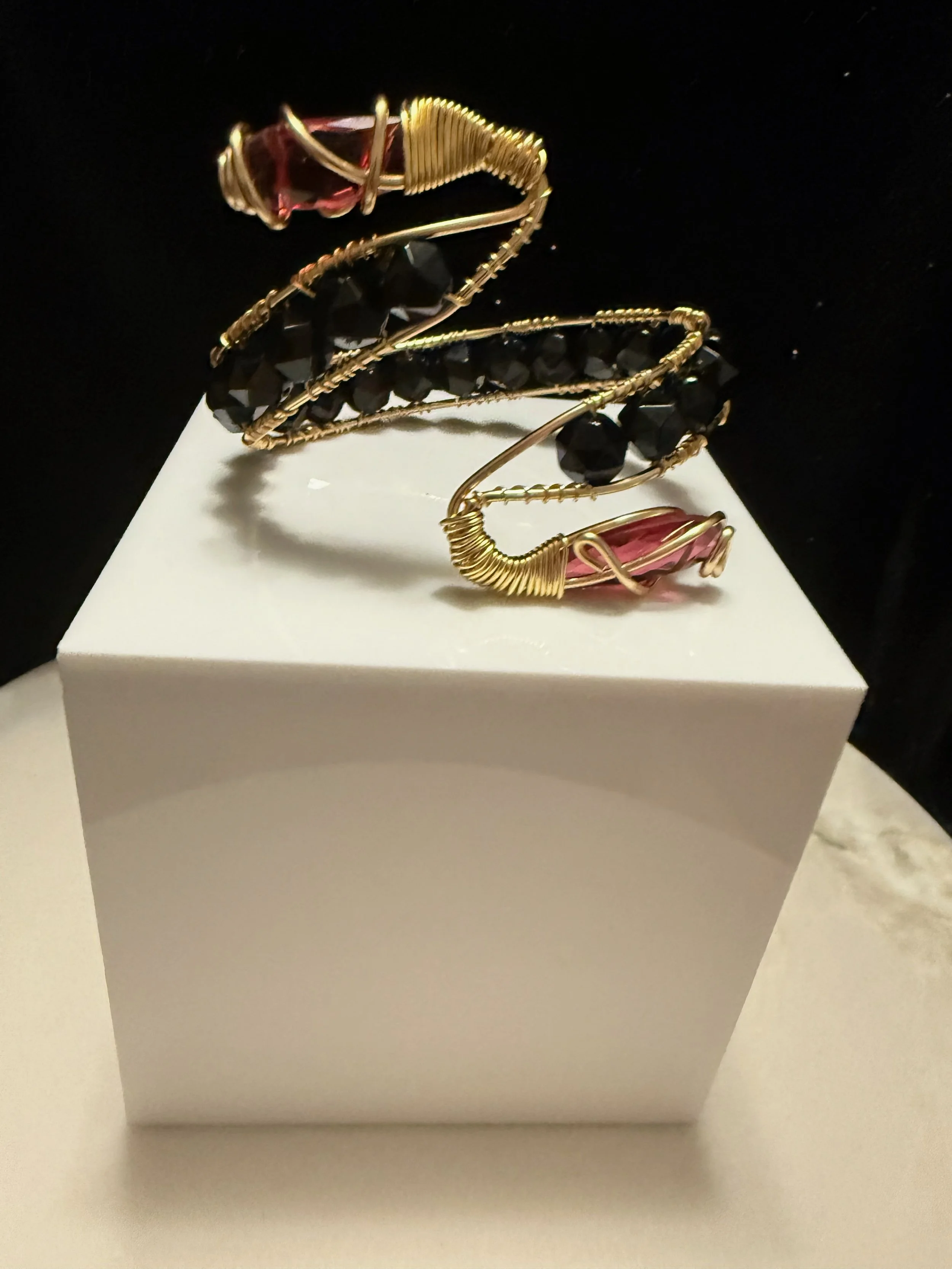 Black with Rubiolite cuff PIC1 9.22.25 - 1.jpeg