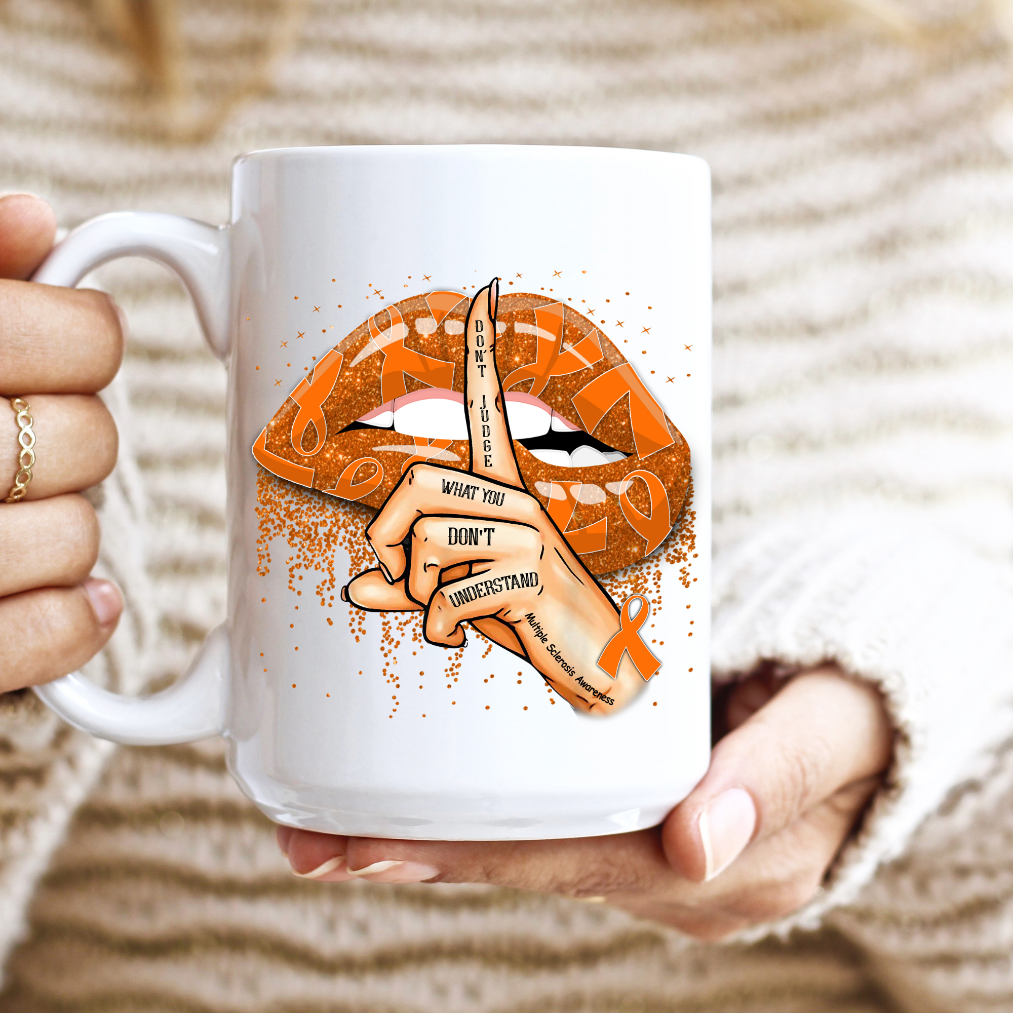 Don't Judge MS 15oz Coffee Mug