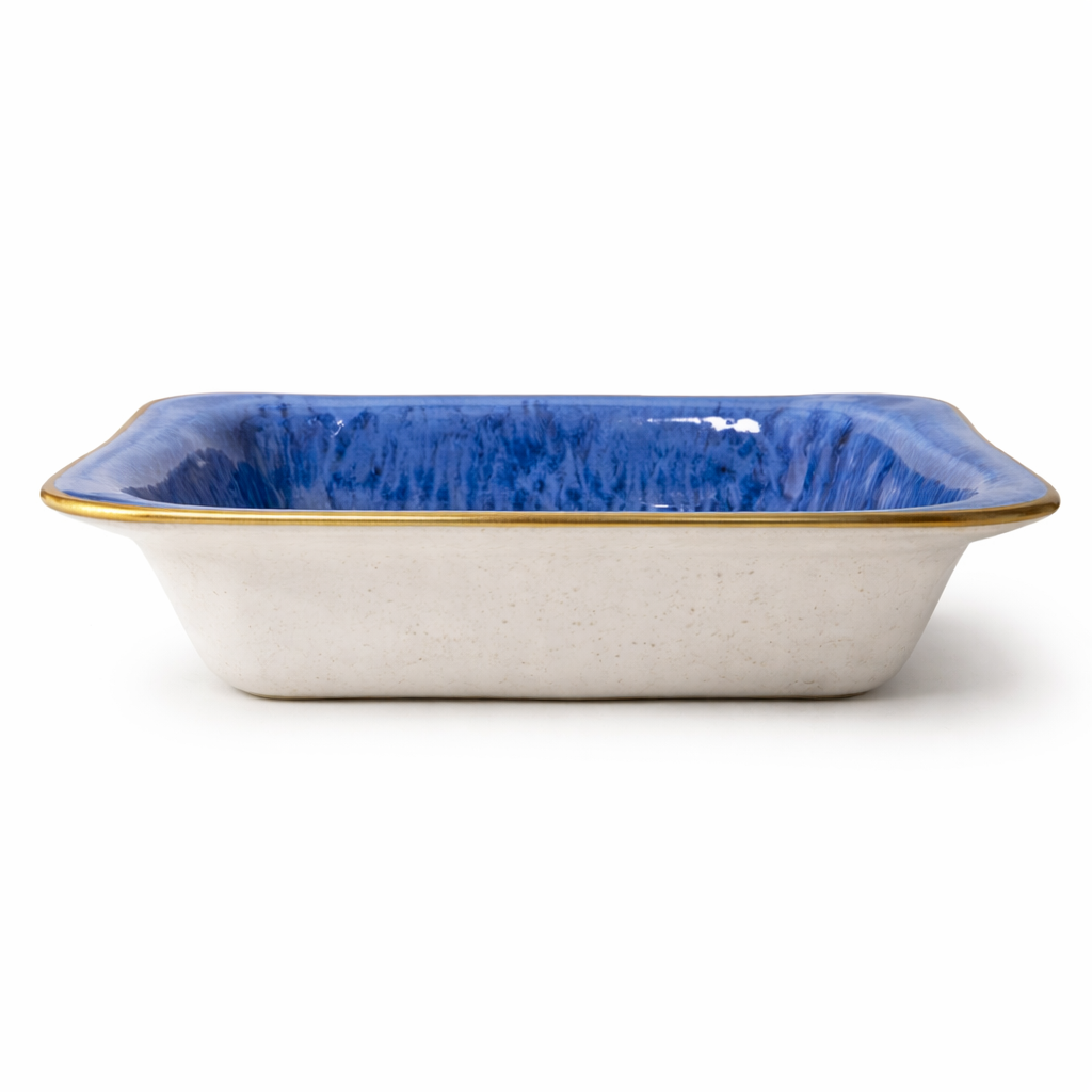 Speckled Ceramic Baking Dish