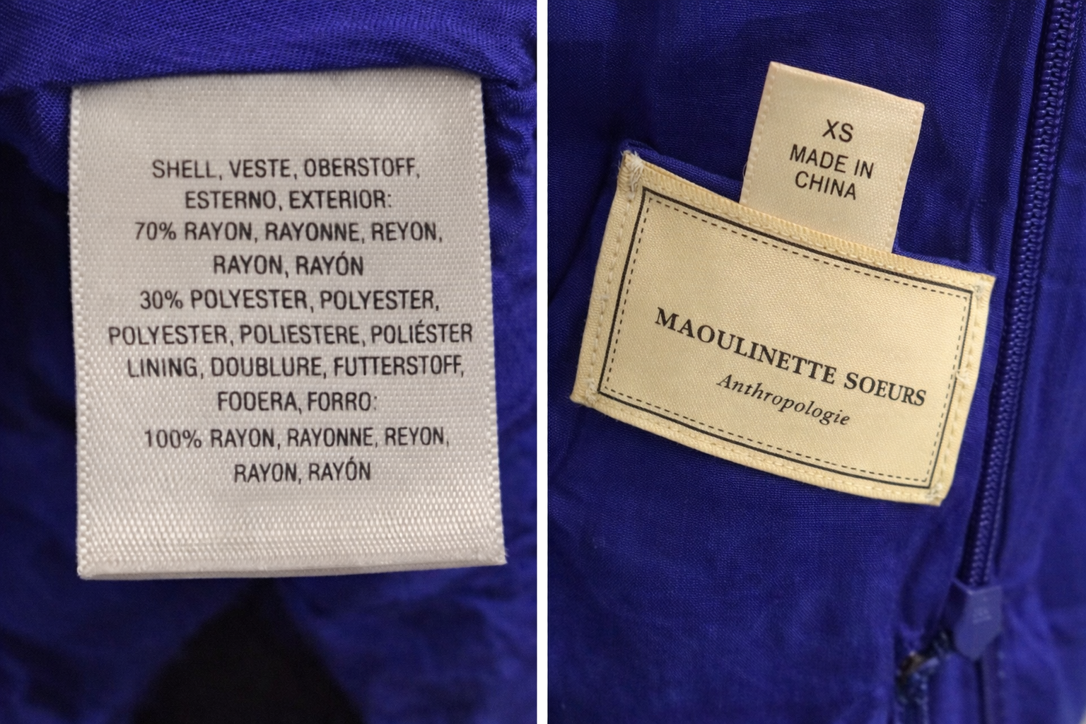 Garment labels